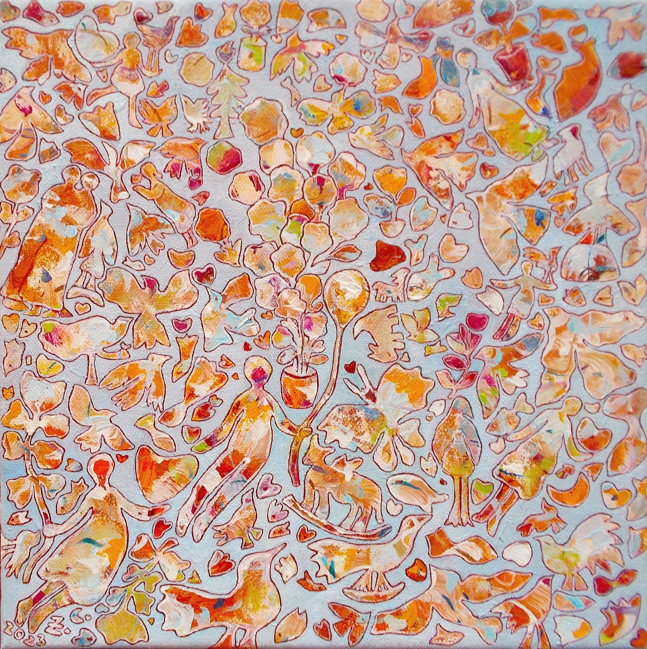 Christine Zanella, Being is love / 389 Christine Zanella, Being is love / 389