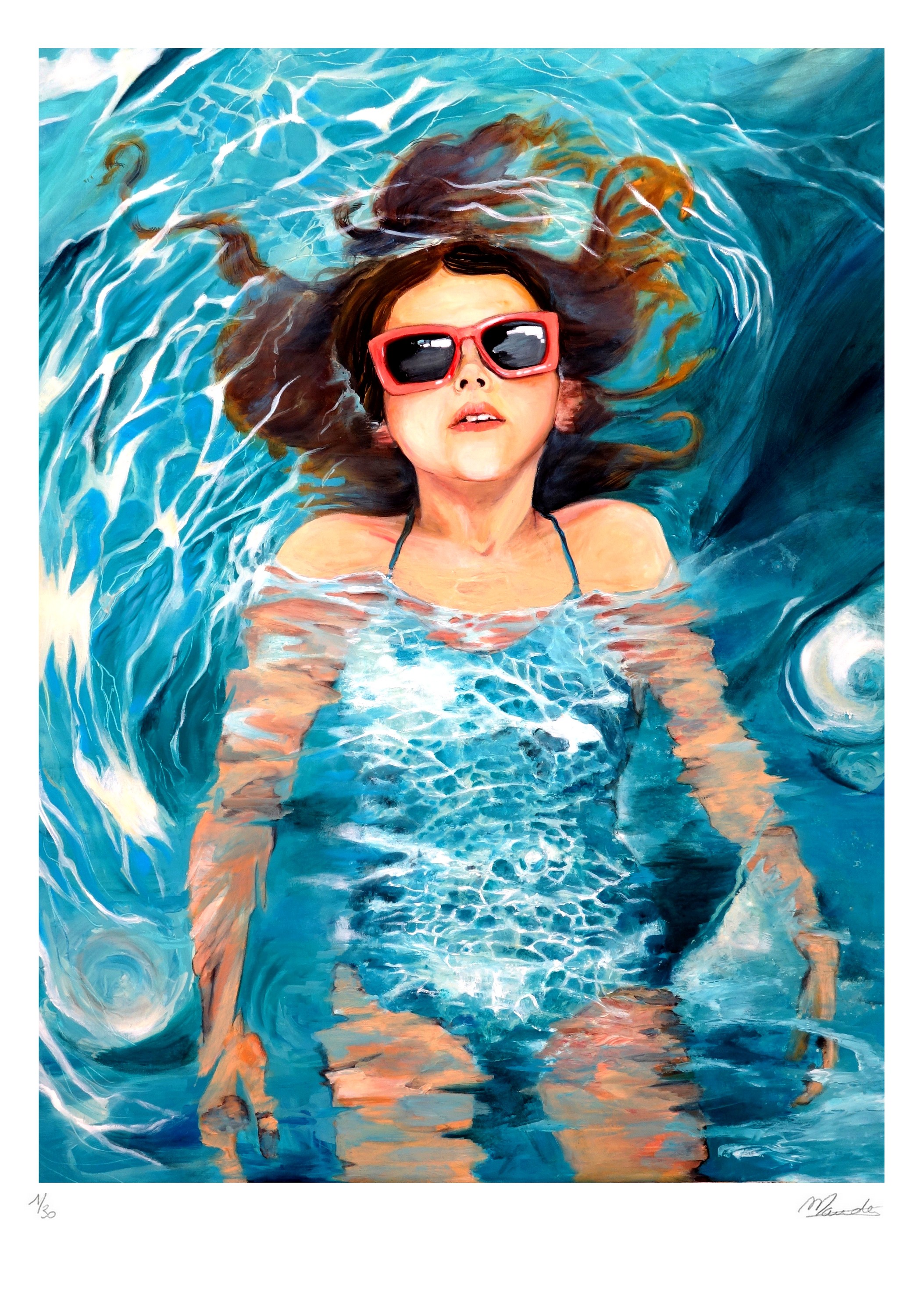 Maude Ovize, Portée par les eaux Maude Ovize, Portée par les eaux