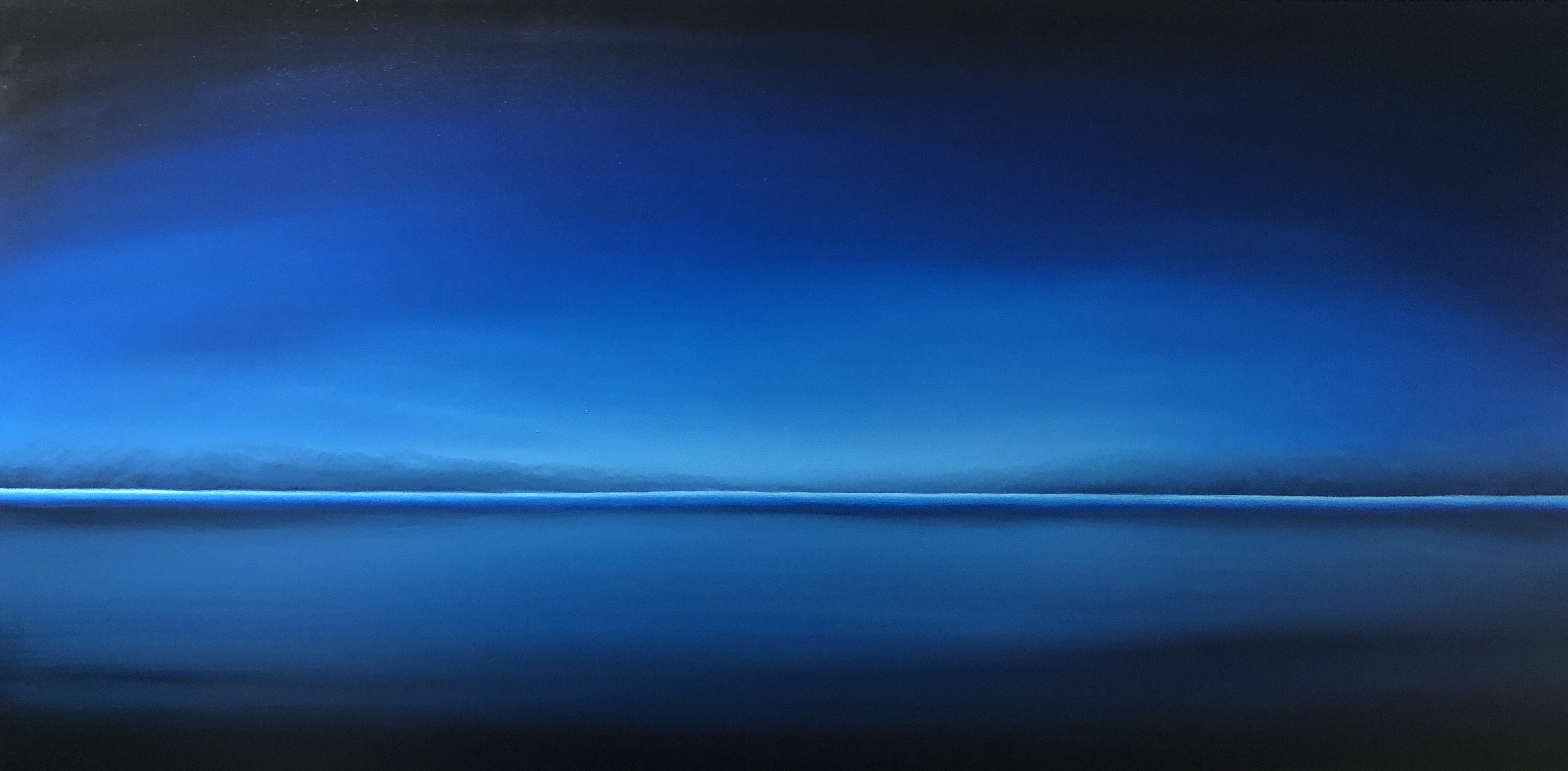 Nataliia Krykun, Water deep blue - ocean navy minimalism seascape Nataliia Krykun, Water deep blue - ocean navy minimalism seascape