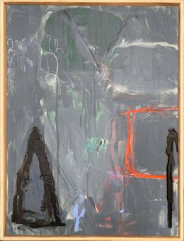 Rosetta #17 (Framed Contemporary Abstract Painting), G. Campbell Lyman