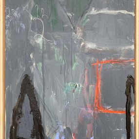 Rosetta #17 (Framed Contemporary Abstract Painting), G. Campbell Lyman