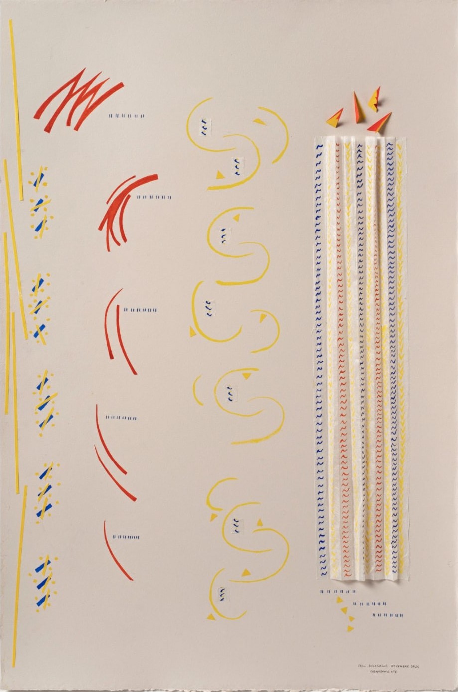 Elisabeth Delesalle, Cosmogonie n°4 Elisabeth Delesalle, Cosmogonie n°4