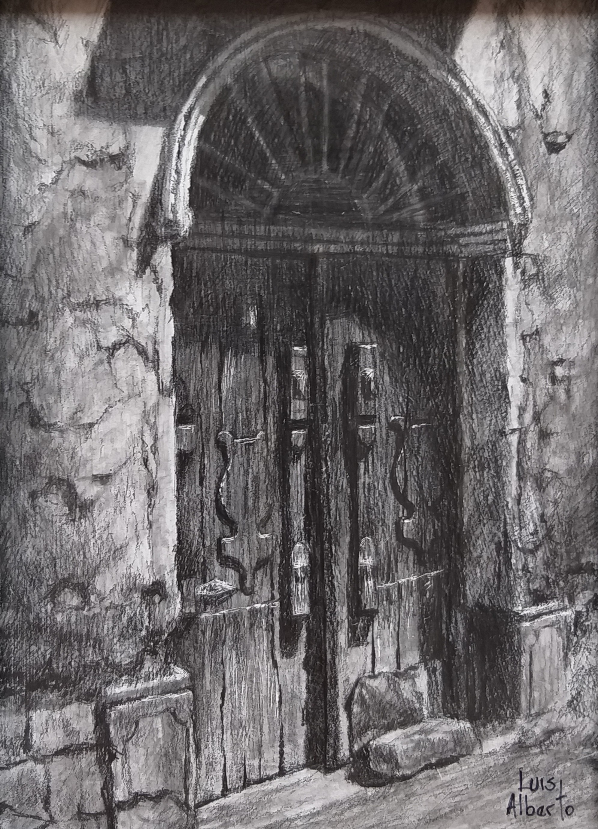 Luis Alberto Quispe, Colonial doorway Luis Alberto Quispe, Colonial doorway