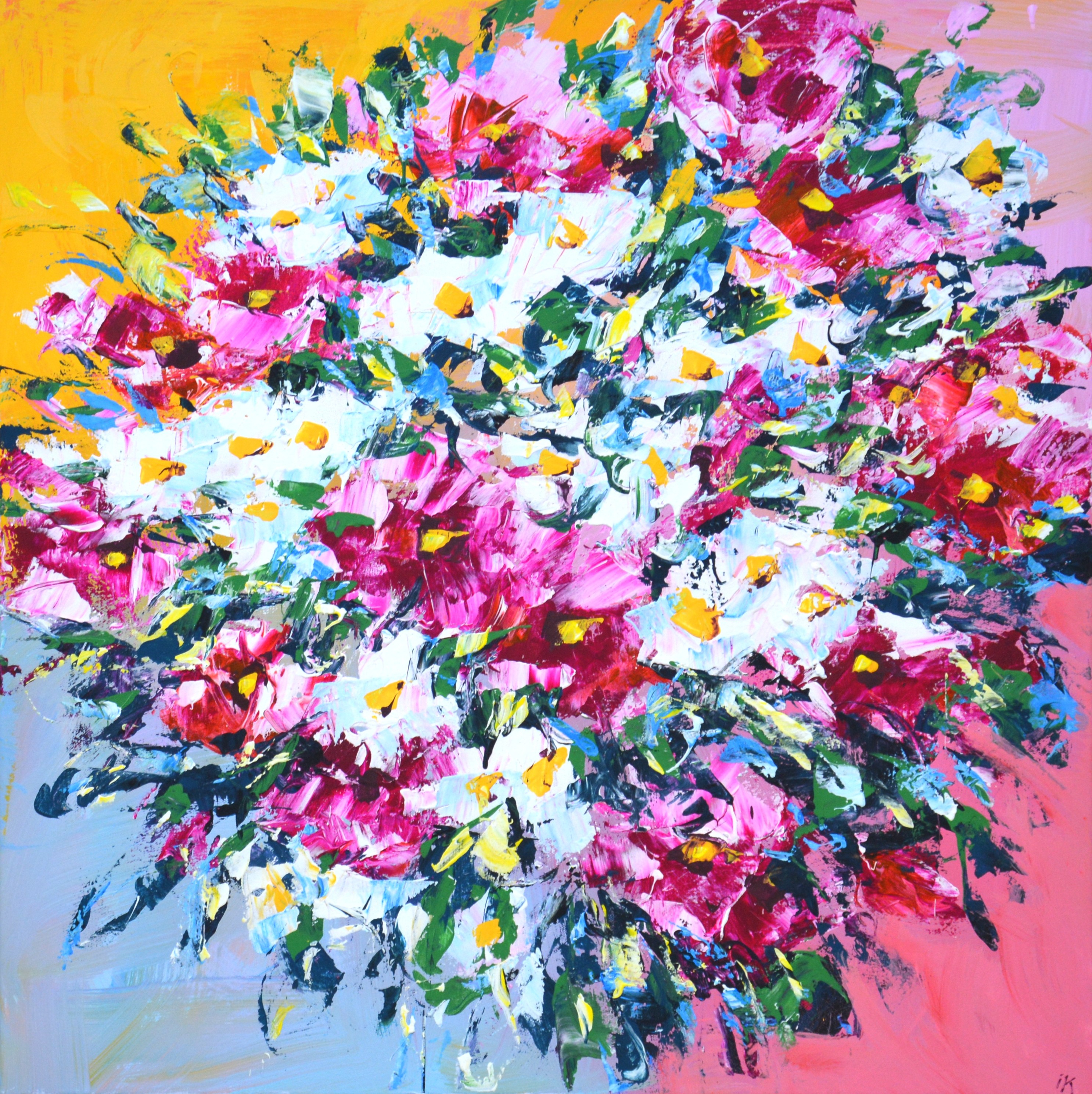 Iryna Kastsova, Pink bouquet. Iryna Kastsova, Pink bouquet.