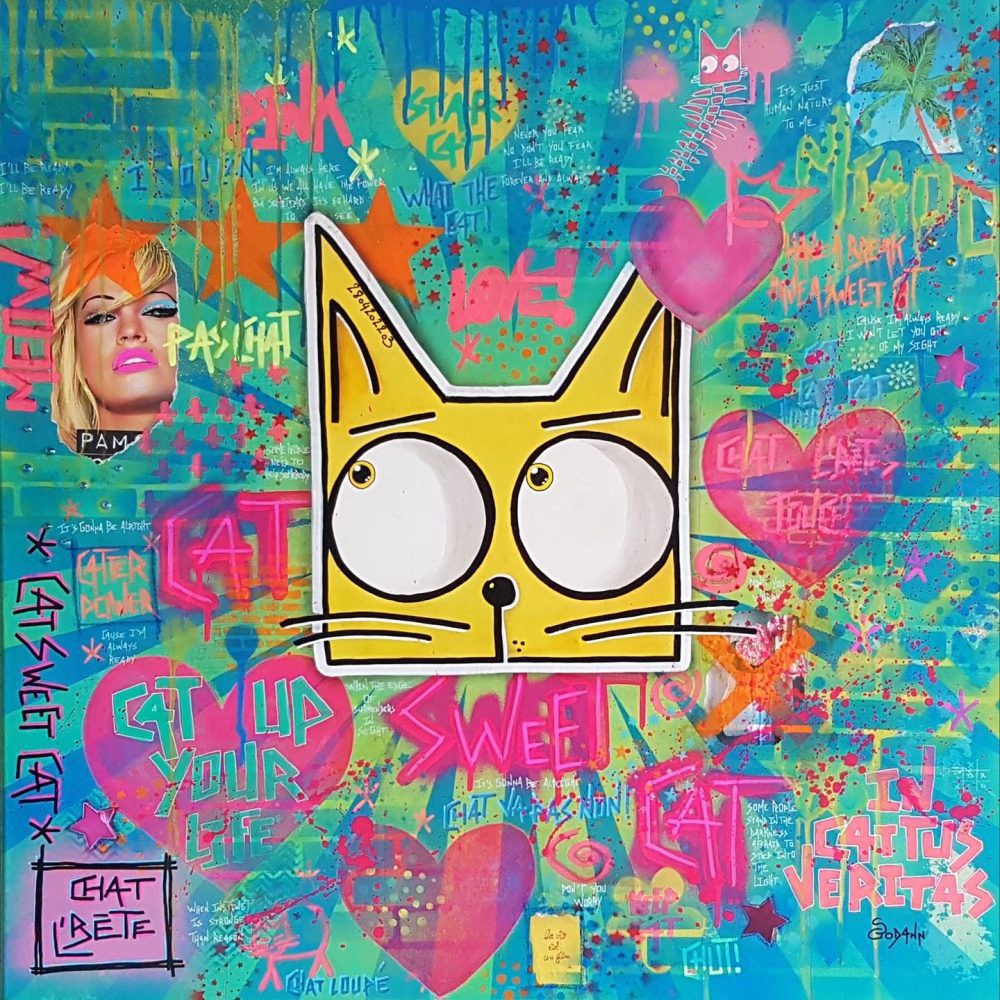 Stephanie Godann, Cat sweet cat Stephanie Godann, Cat sweet cat