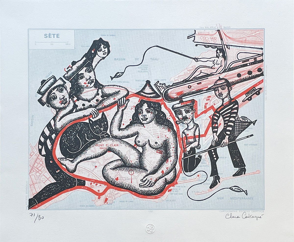 Clara Castagné, Sète Clara Castagné, Sète
