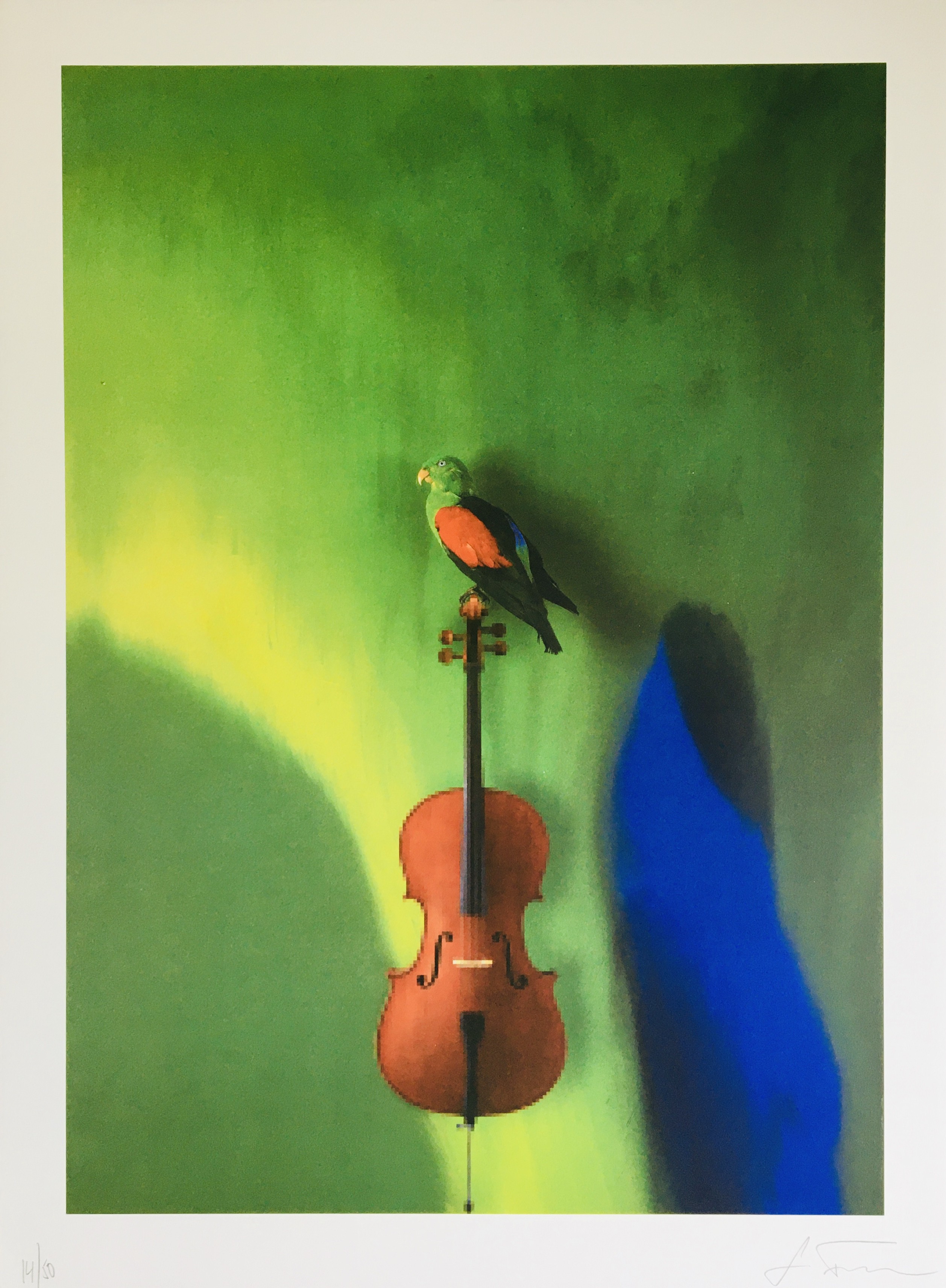 Gloria Friedmann, Nature morte au violoncelle Gloria Friedmann, Nature morte au violoncelle