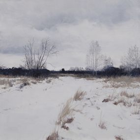 Peinture, Journée froide, Egor Plotnikov