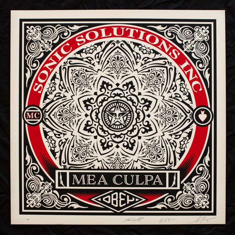 Shepard Fairey (Obey), Mea Culpa Shepard Fairey (Obey), Mea Culpa