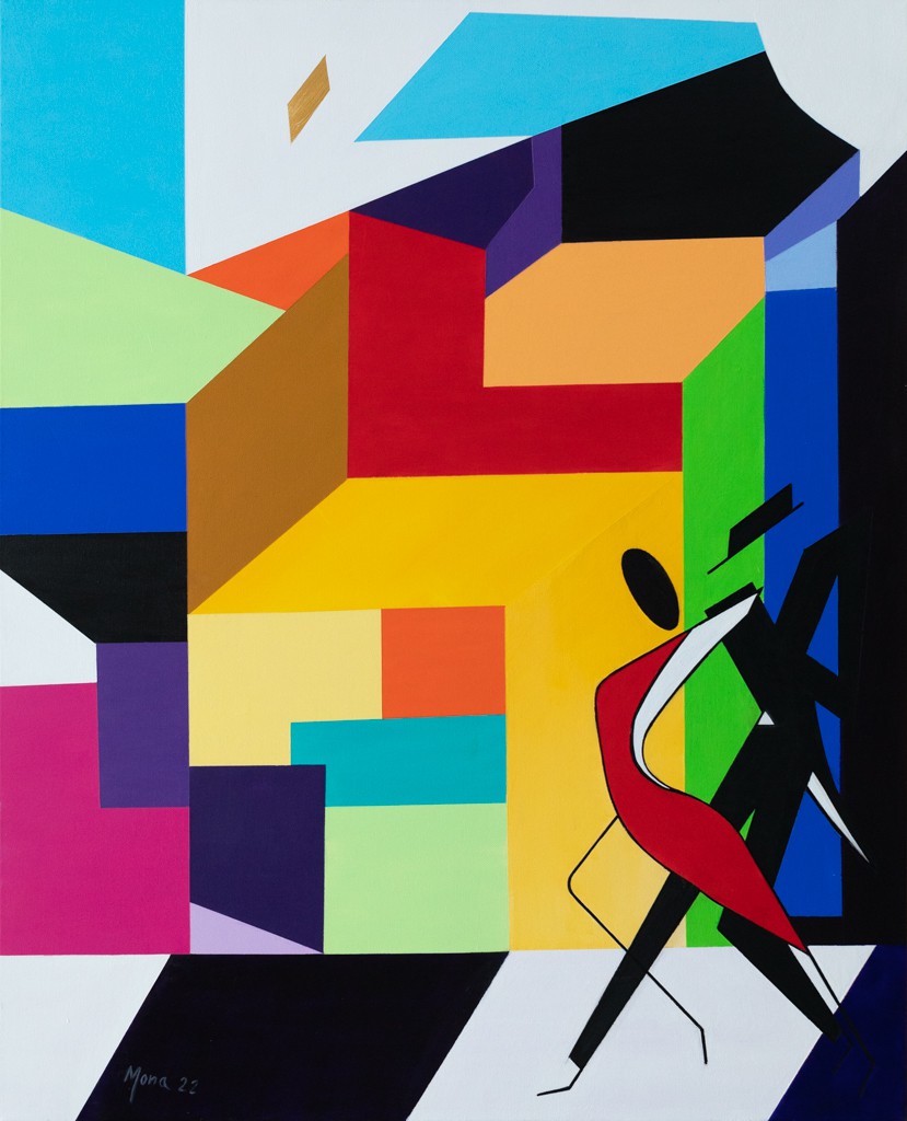 Francia Craineguy dite Mona, Libretango - série Abstraction géométrique Francia Craineguy dite Mona, Libretango - série Abstraction géométrique