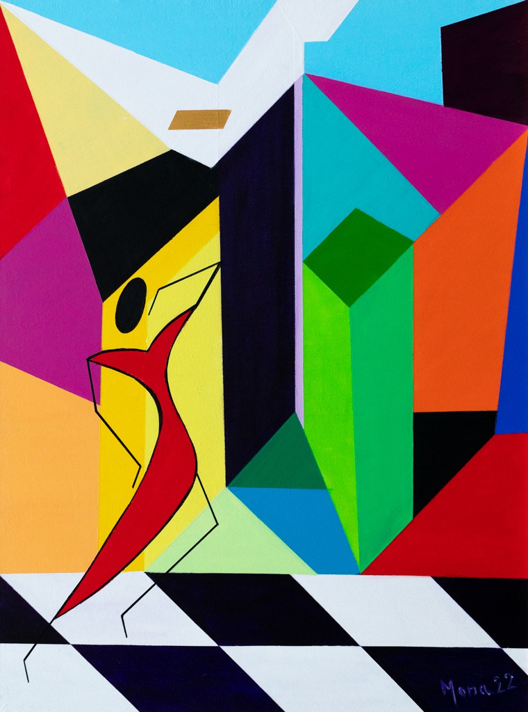 Francia Craineguy dite Mona, Tango Soledad - série Abstraction géométrique Francia Craineguy dite Mona, Tango Soledad - série Abstraction géométrique