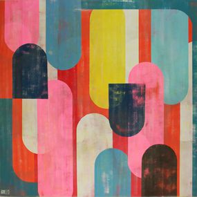 Traffic Full Color Pink XL Square