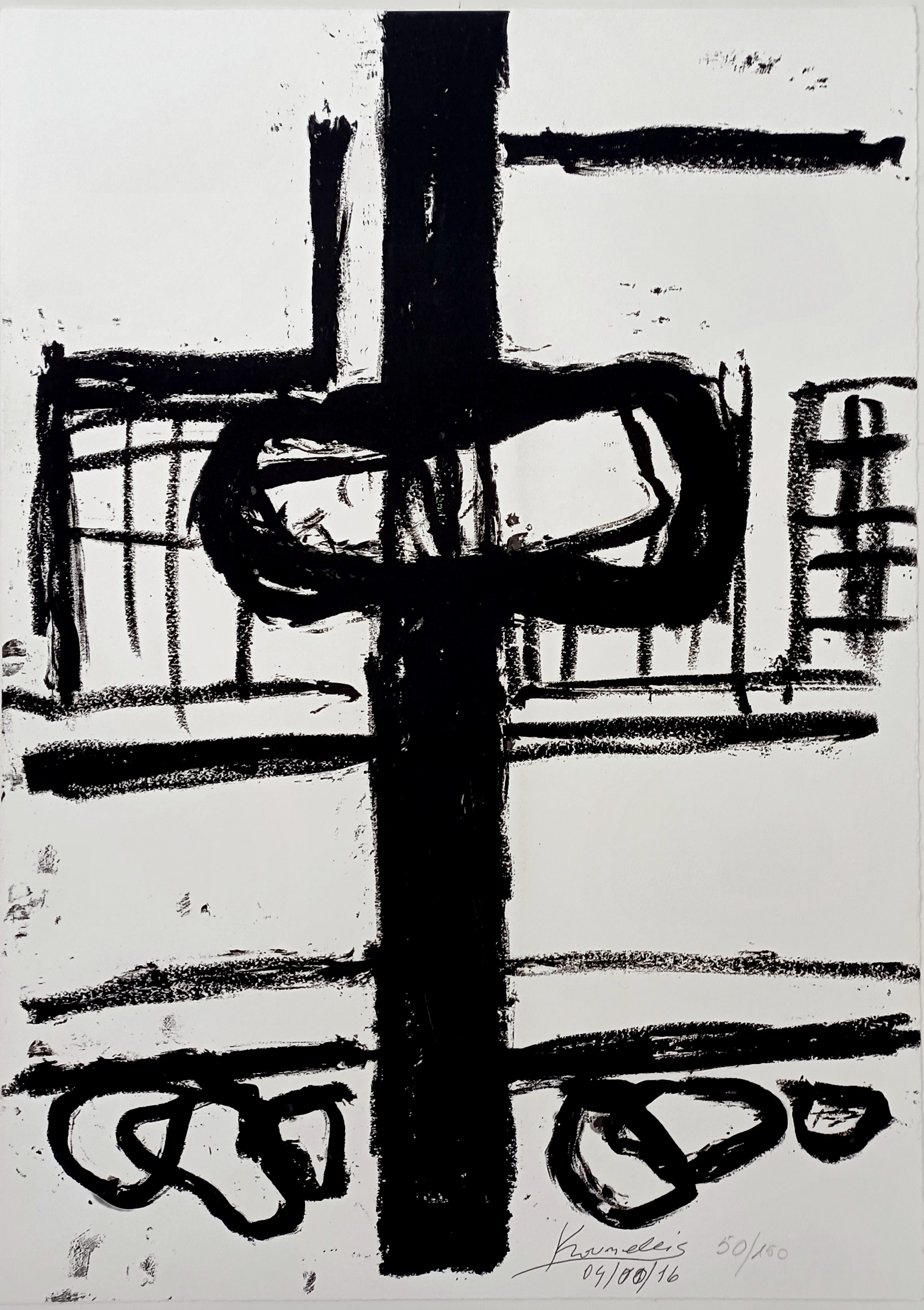 Jannis Kounellis, Opera in ricordo di Mauro Rostagno - 04/11/16 Jannis Kounellis, Opera in ricordo di Mauro Rostagno - 04/11/16