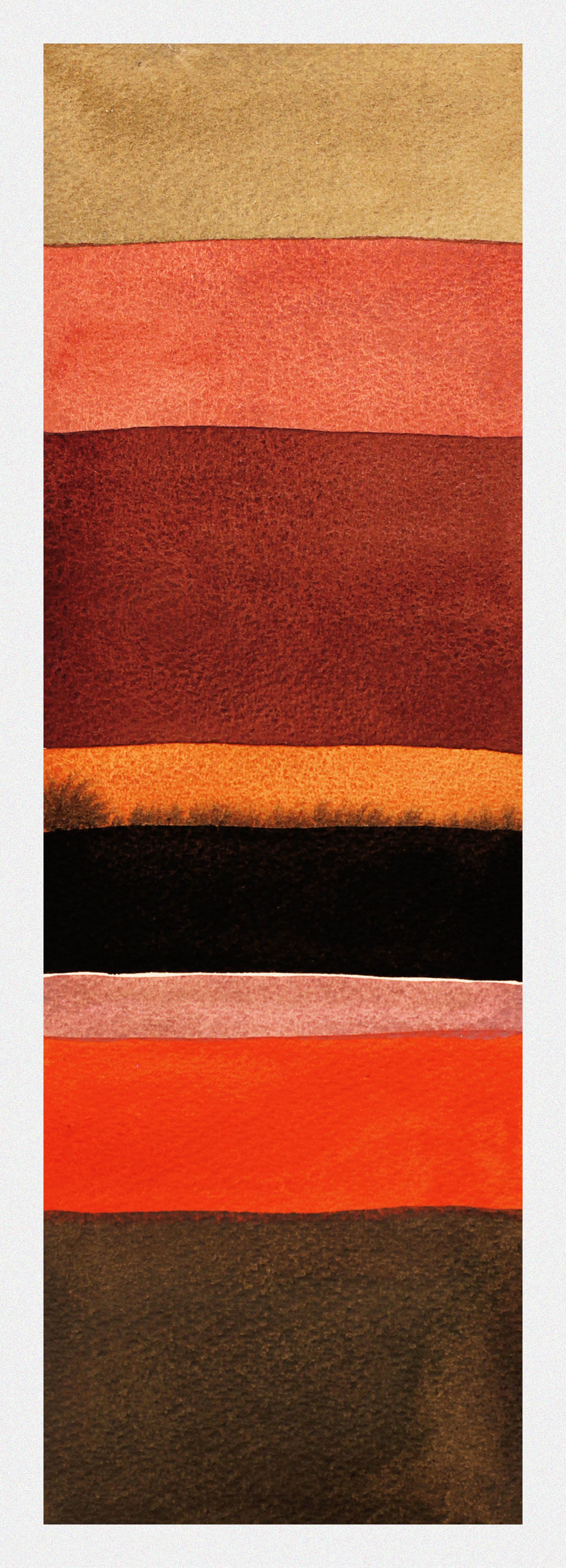 Aurélie Trabaud, Landscape swatch N°2 Aurélie Trabaud, Landscape swatch N°2
