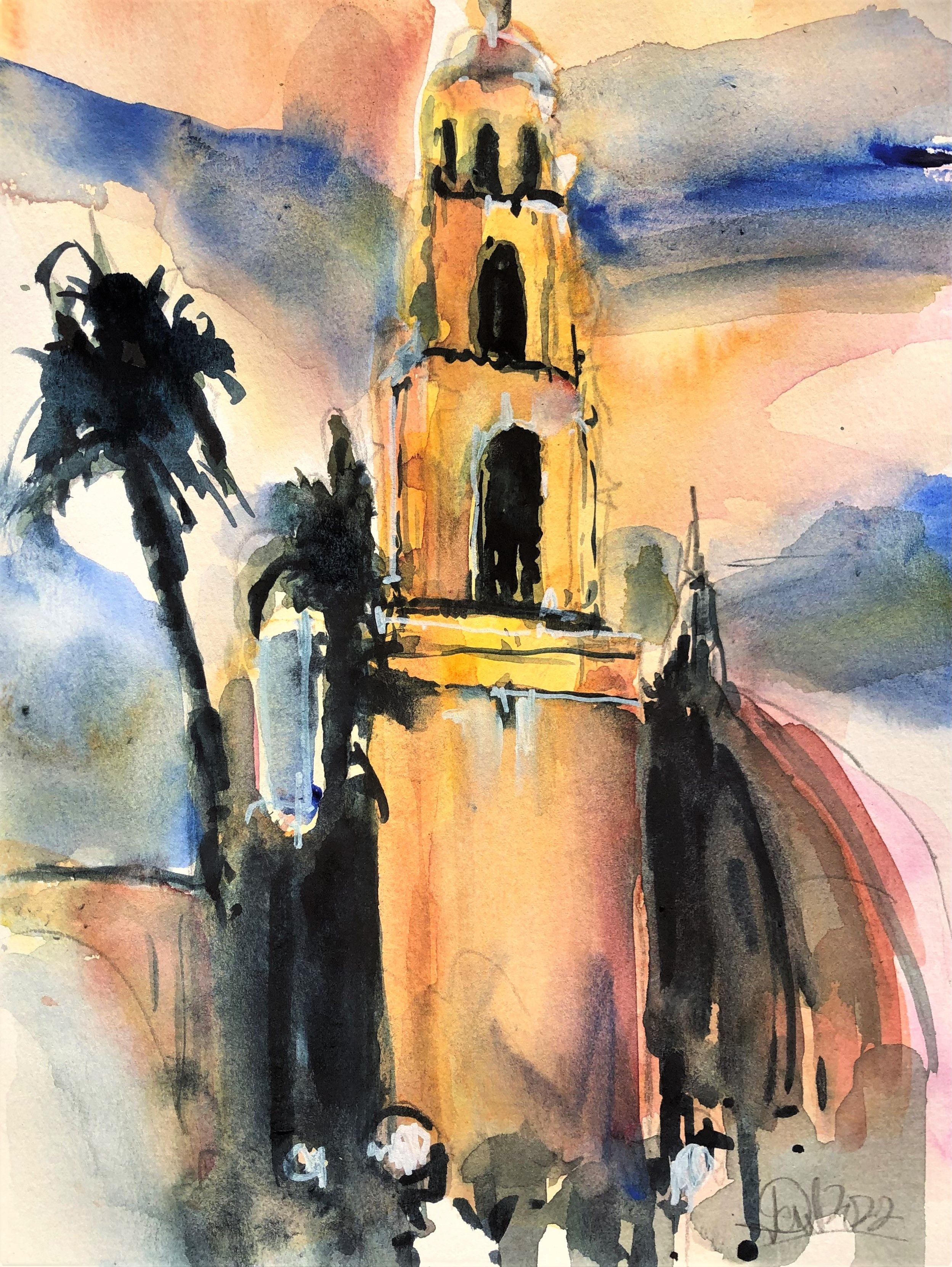 Daniel Clarke, Balboa Park, Evening Daniel Clarke, Balboa Park, Evening