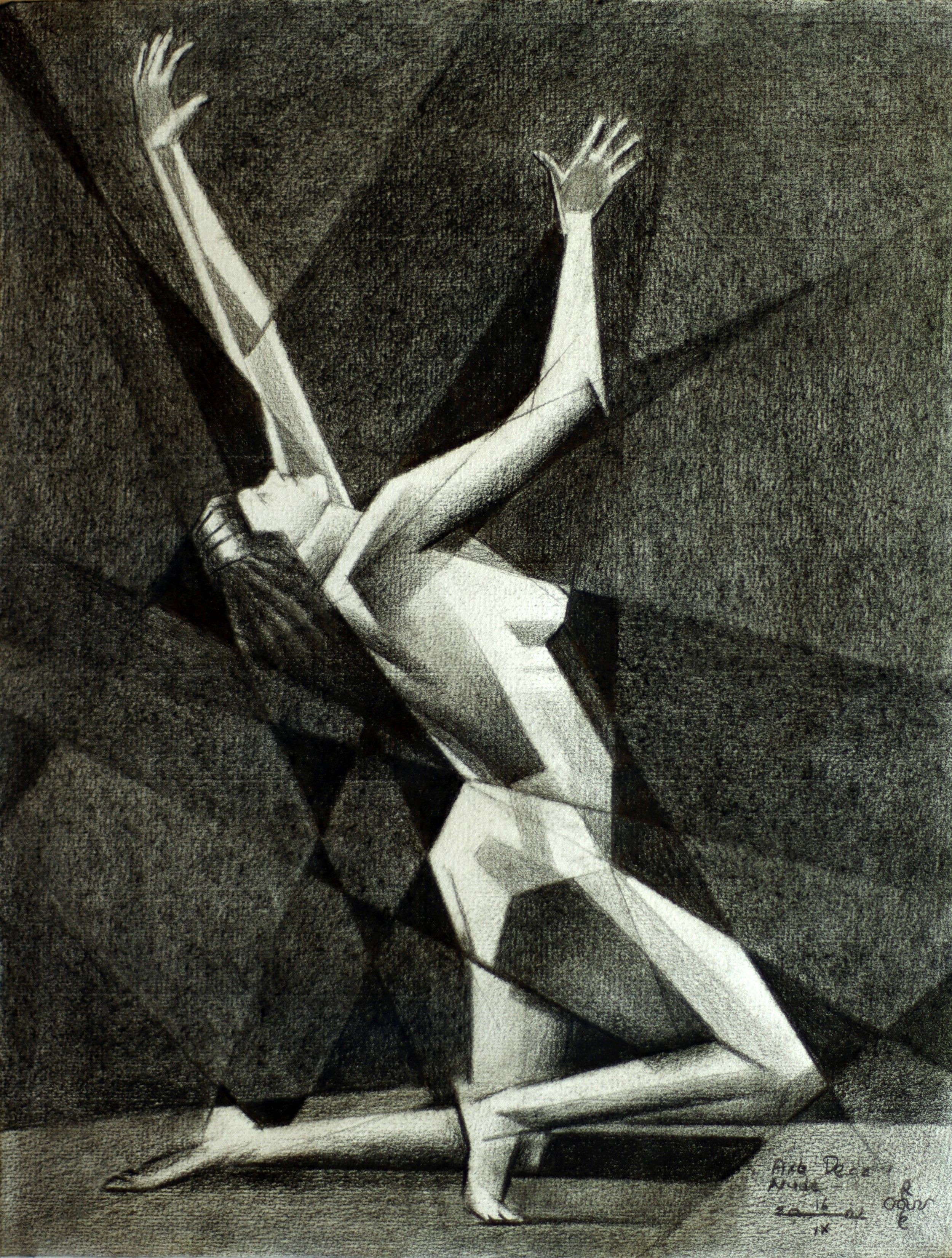 Corné Akkers, Art Deco Nude Corné Akkers, Art Deco Nude