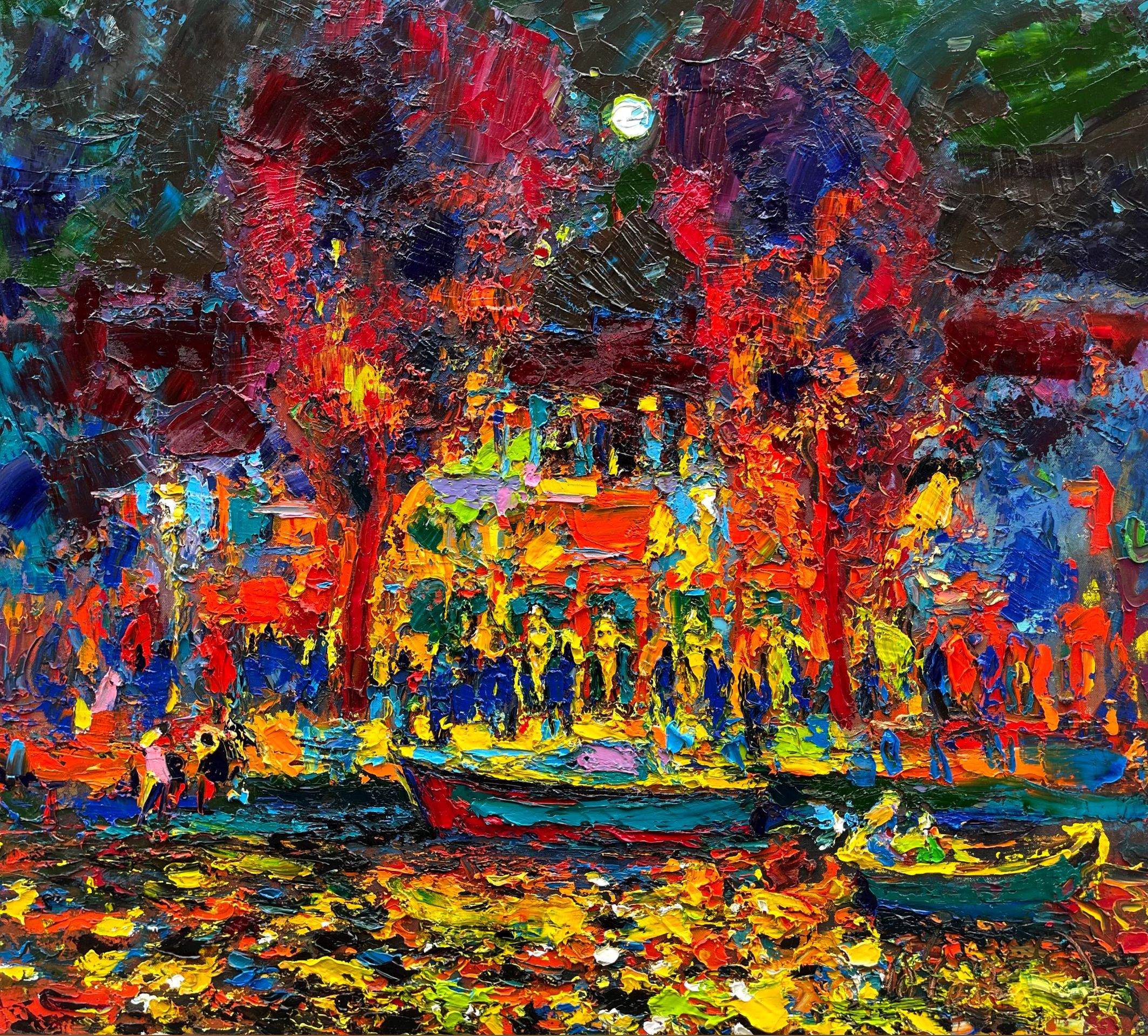 Andrii Chebotaru, Night on the street Andrii Chebotaru, Night on the street