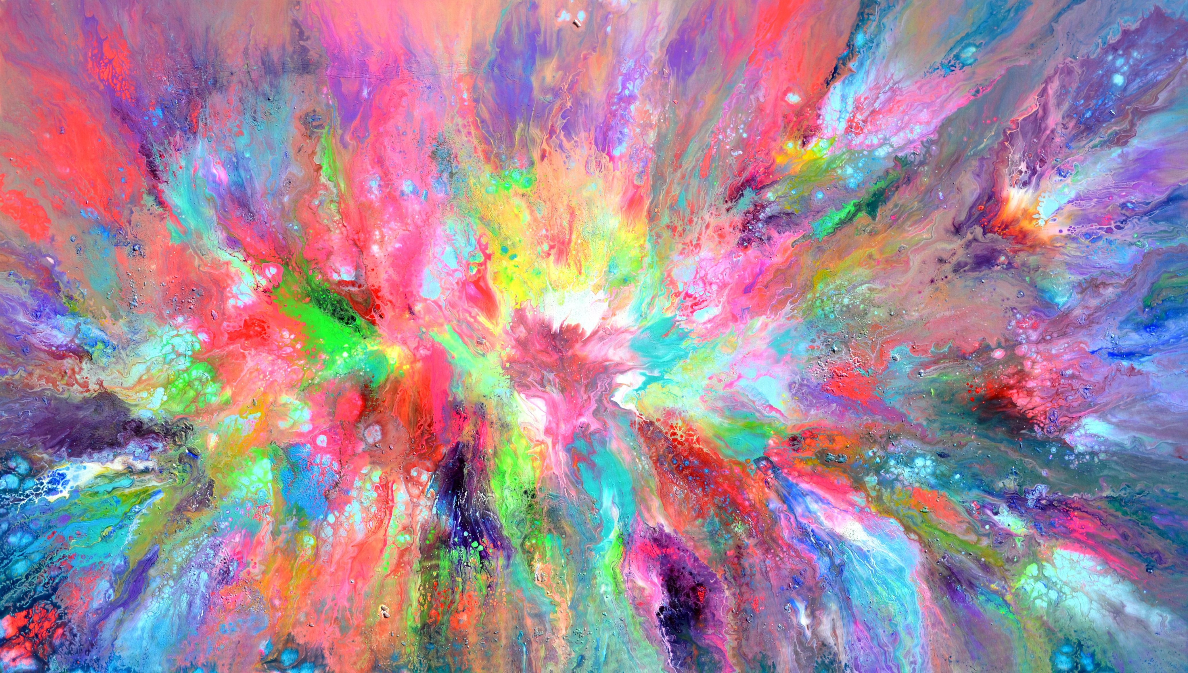 Tiberiu Soos, Happy Harmony XXX, Painting, Acrylic on Canvas Tiberiu Soos, Happy Harmony XXX, Painting, Acrylic on Canvas
