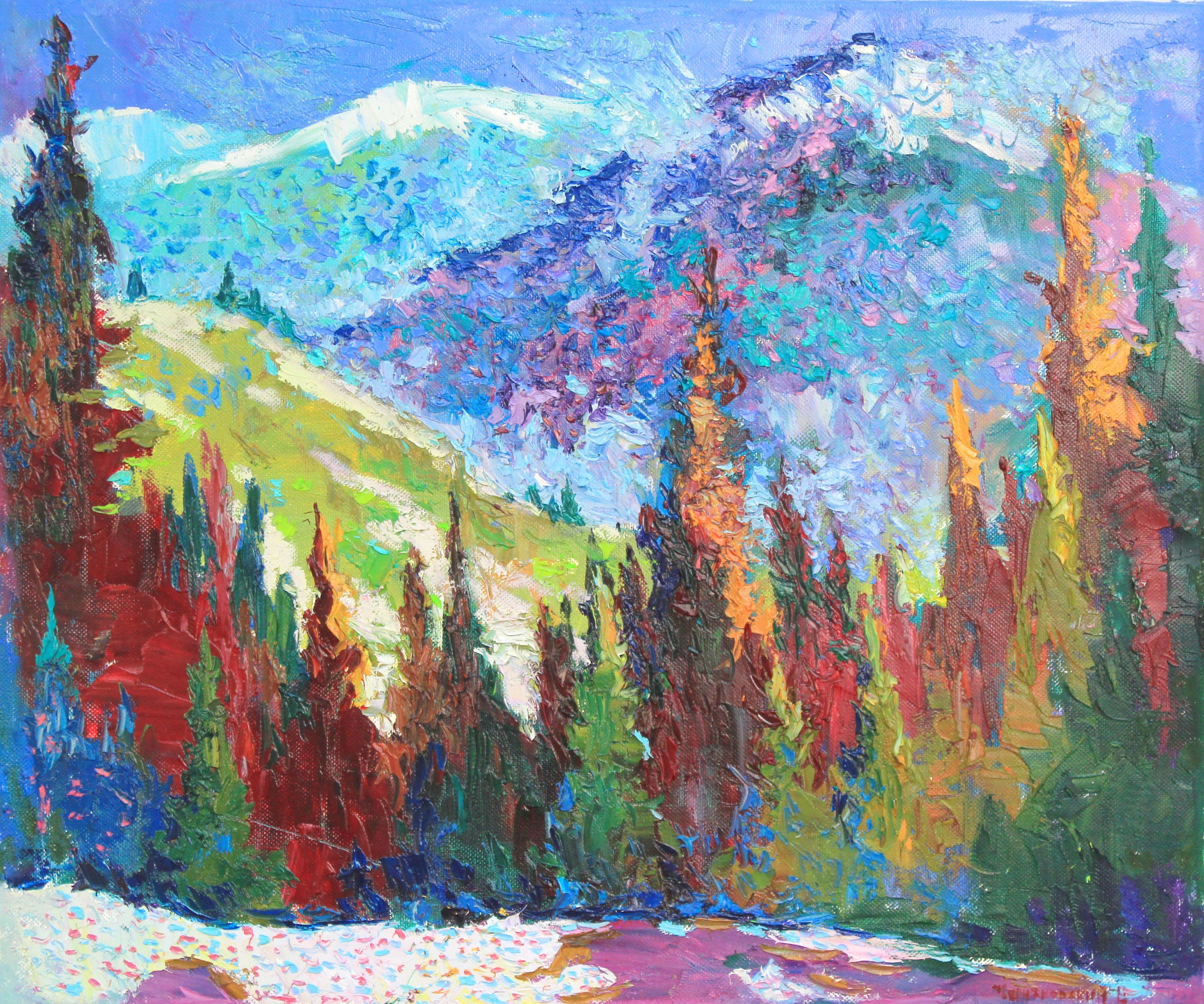Evgeny Chernyakovsky, Pine forest Evgeny Chernyakovsky, Pine forest