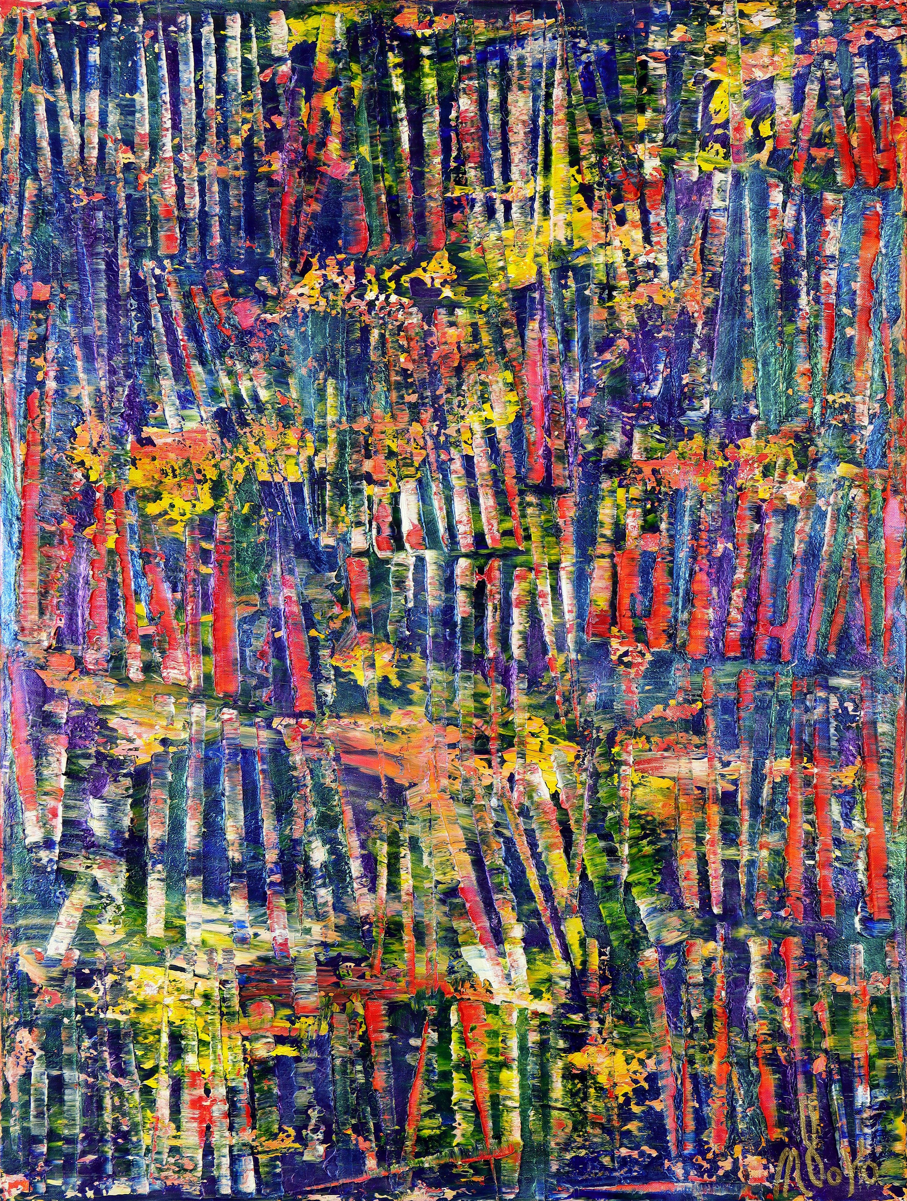 Nestor Toro, Reflections of Europe, Painting, Acrylic on canvas Nestor Toro, Reflections of Europe, Painting, Acrylic on canvas