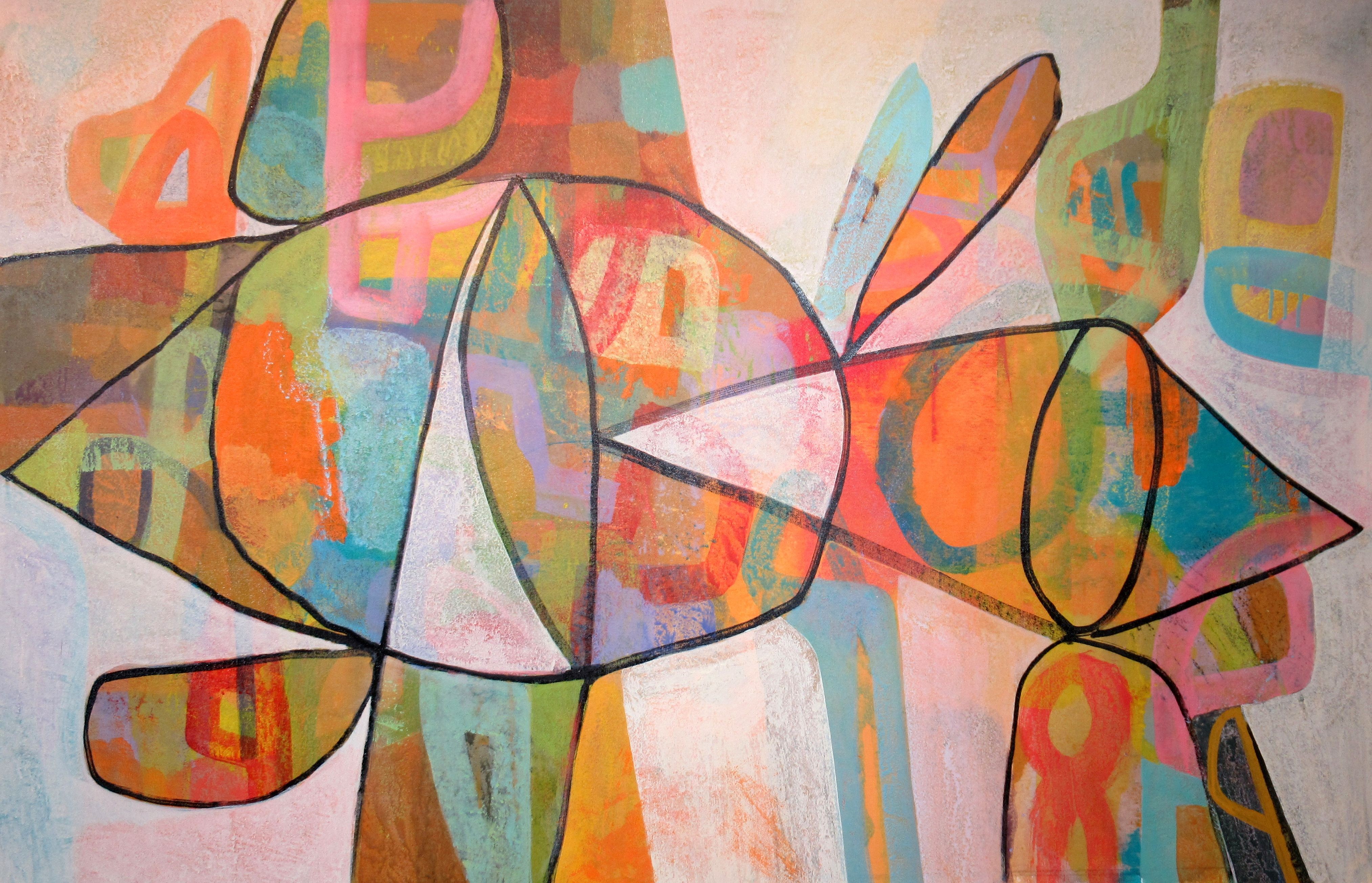 Hal Mayforth, A Feather in Your Hat, Painting, Acrylic on Canvas Hal Mayforth, A Feather in Your Hat, Painting, Acrylic on Canvas