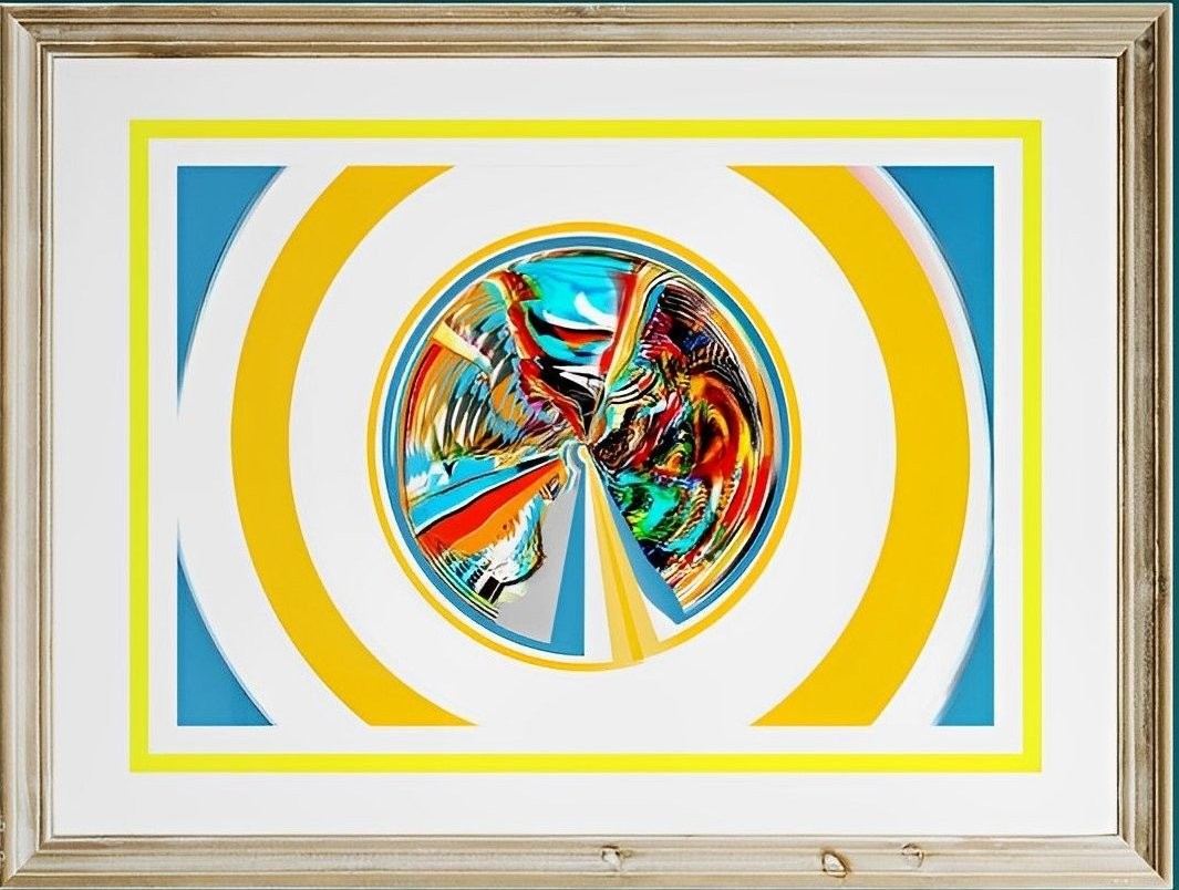 Paul Manwaring, Ocean Mirror - Limited Edition Giclee, Digital on Paper Paul Manwaring, Ocean Mirror - Limited Edition Giclee, Digital on Paper