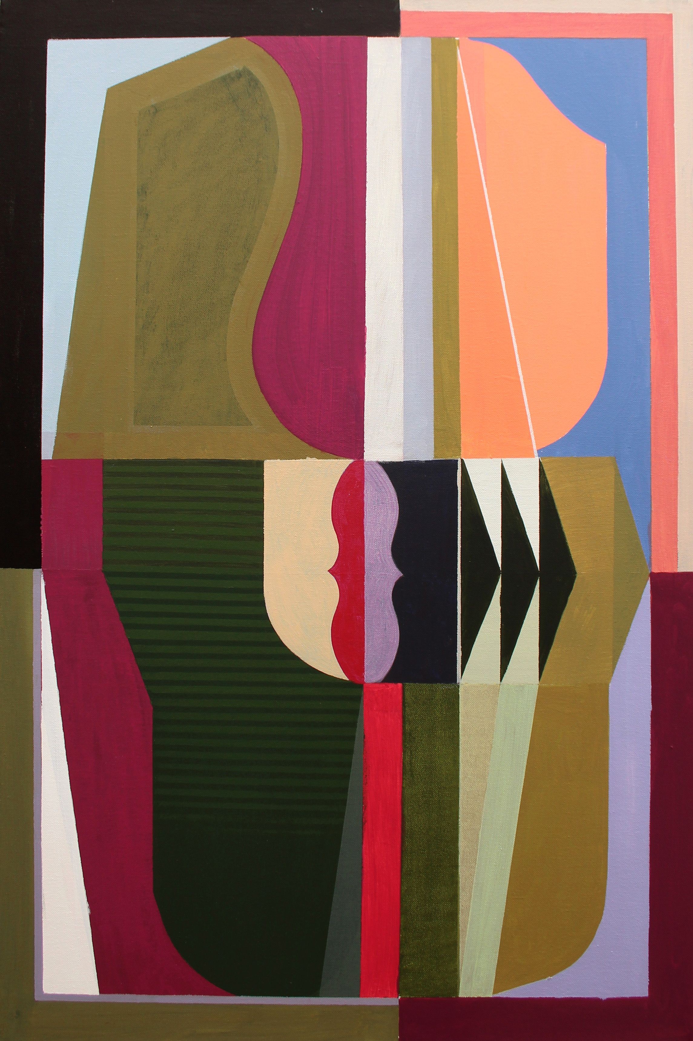 Liam Hennessy, Between Places, Painting, Acrylic on Canvas Liam Hennessy, Between Places, Painting, Acrylic on Canvas