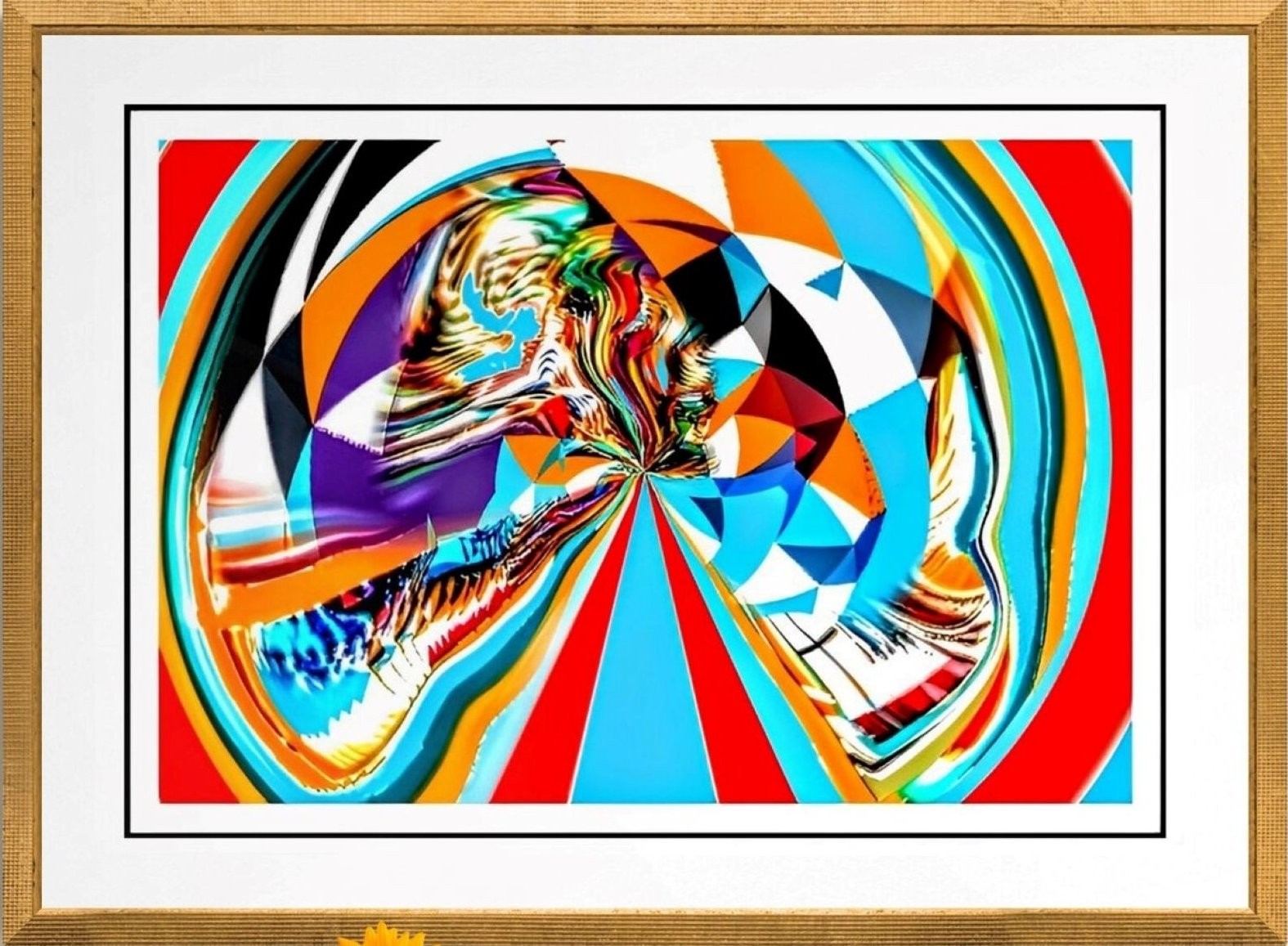Paul Manwaring, Reflected Pool, Digital on Paper Paul Manwaring, Reflected Pool, Digital on Paper