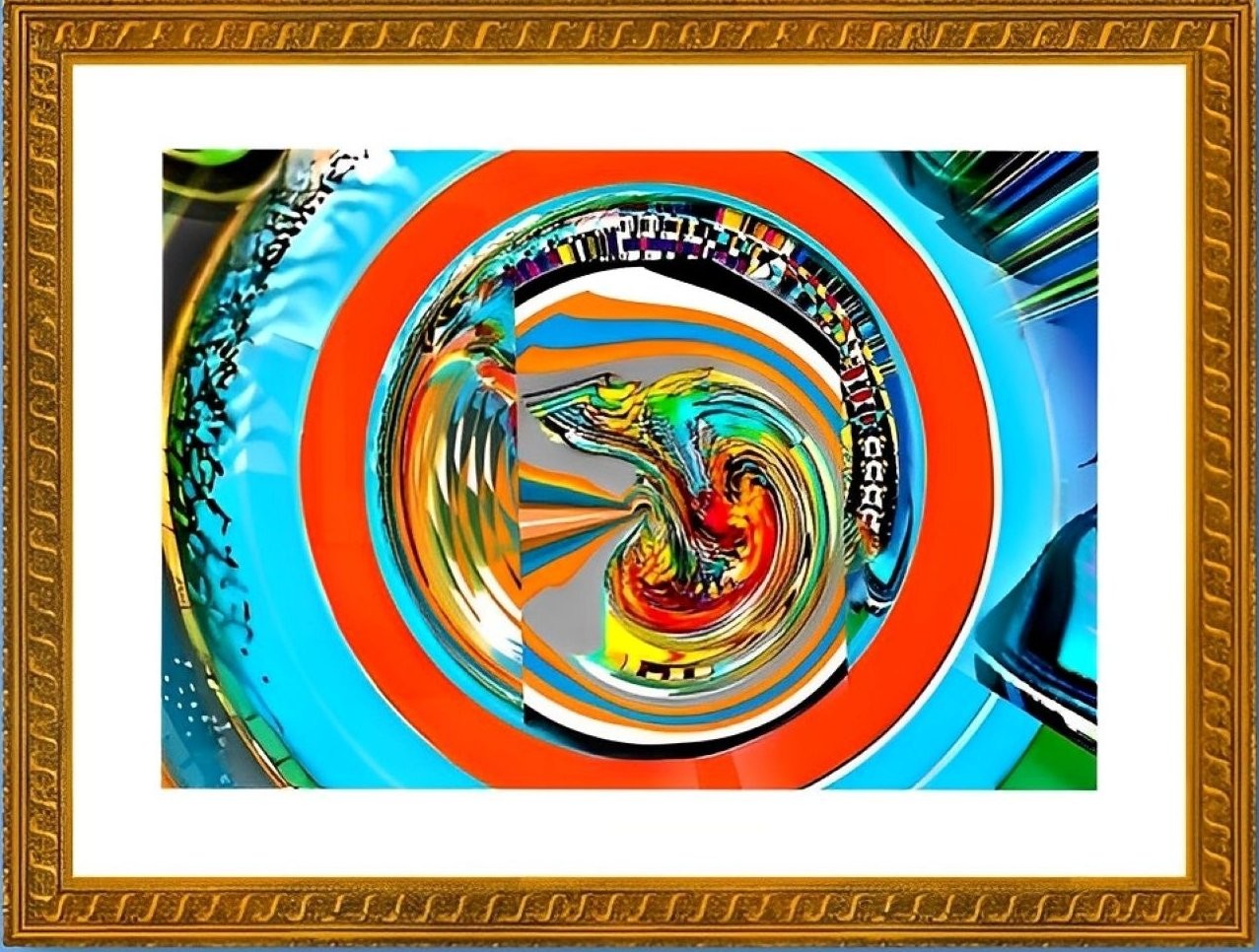 Paul Manwaring, Orphic #2, Digital on Paper Paul Manwaring, Orphic #2, Digital on Paper