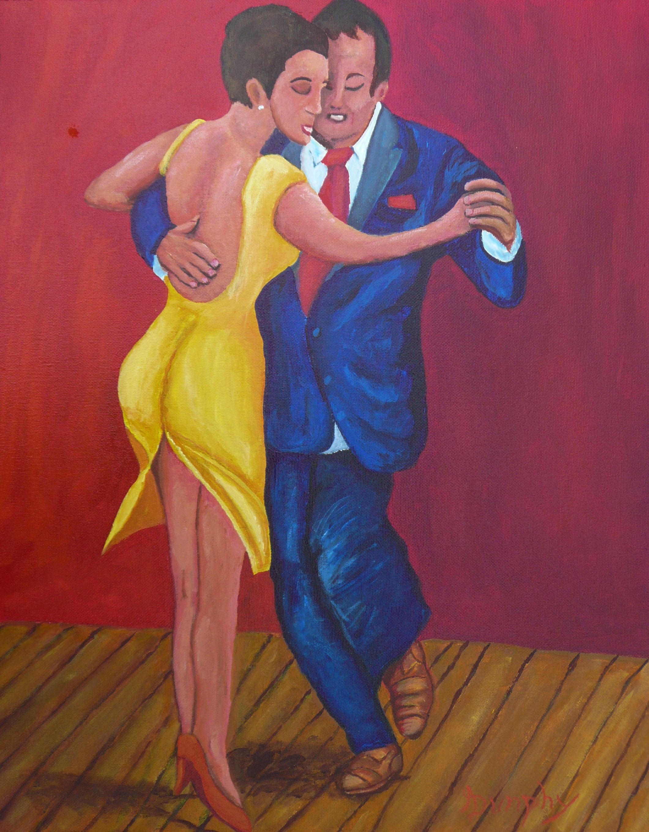 Anthony Dunphy, Stepping Out, Painting, Acrylic on canvas Anthony Dunphy, Stepping Out, Painting, Acrylic on canvas