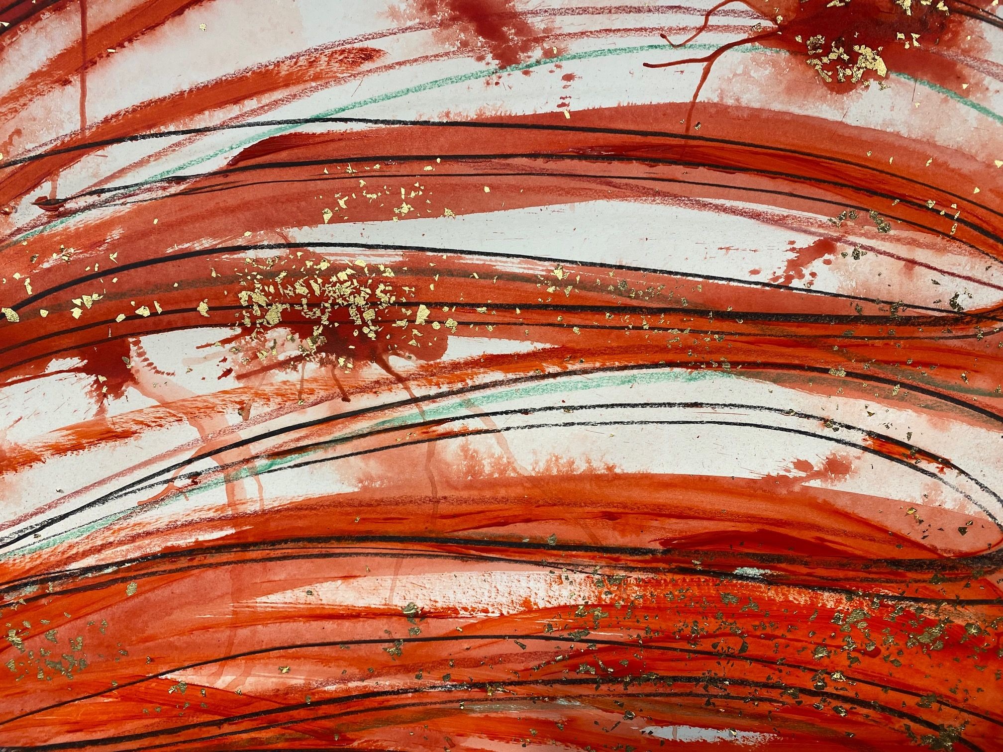 Michael Verlangieri, Abstract Wall Art Drawing/Painting #08312022 Michael Verlangieri, Abstract Wall Art Drawing/Painting #08312022