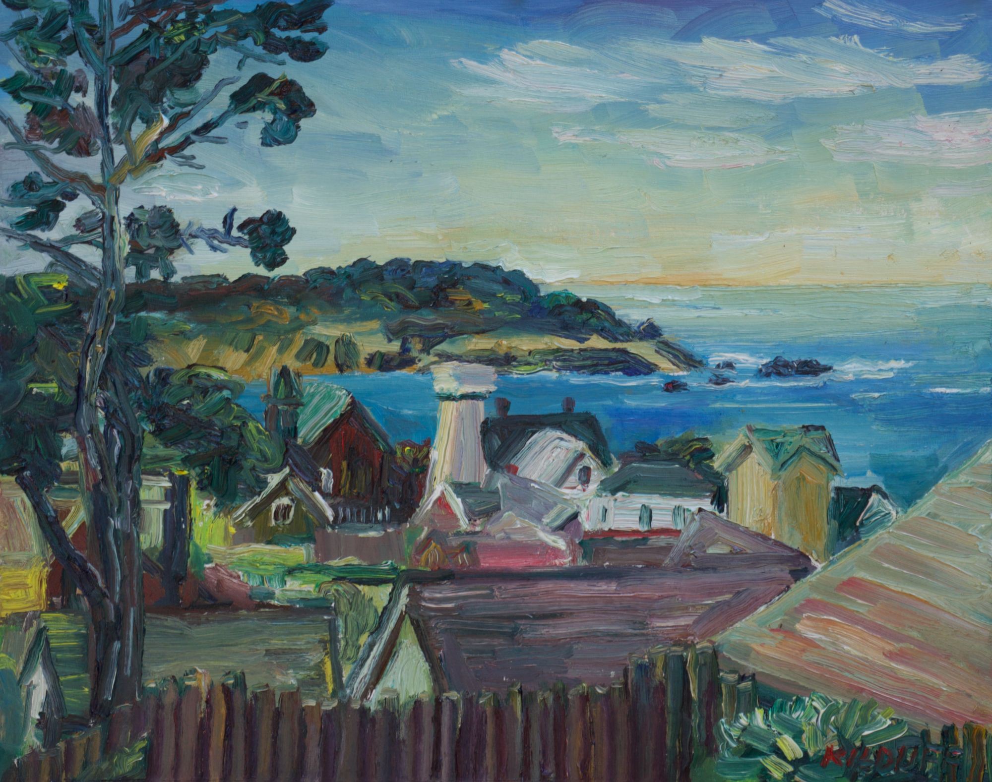 John Kilduff, Mendocino view John Kilduff, Mendocino view