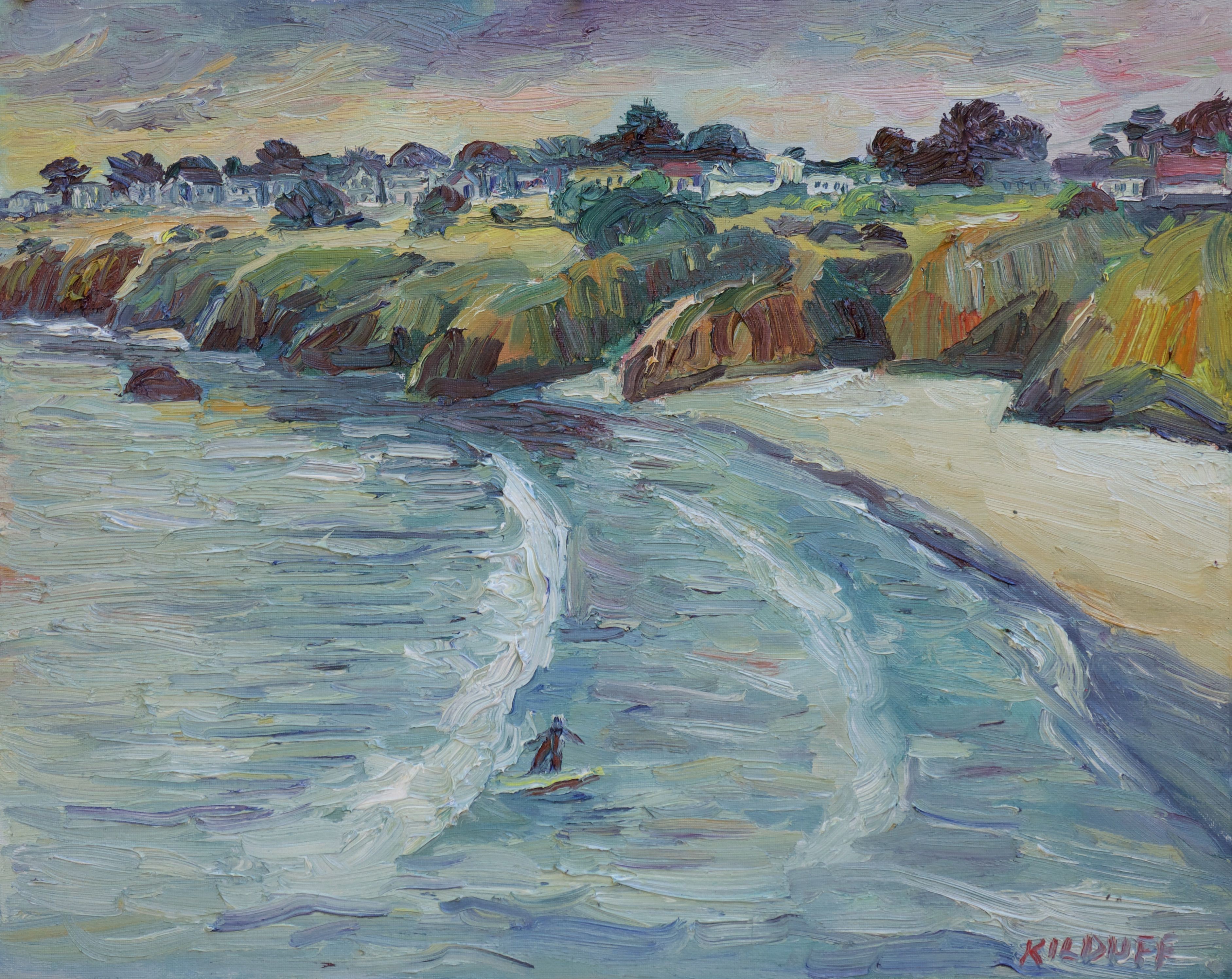 John Kilduff, Surfing Mendocino Bay John Kilduff, Surfing Mendocino Bay