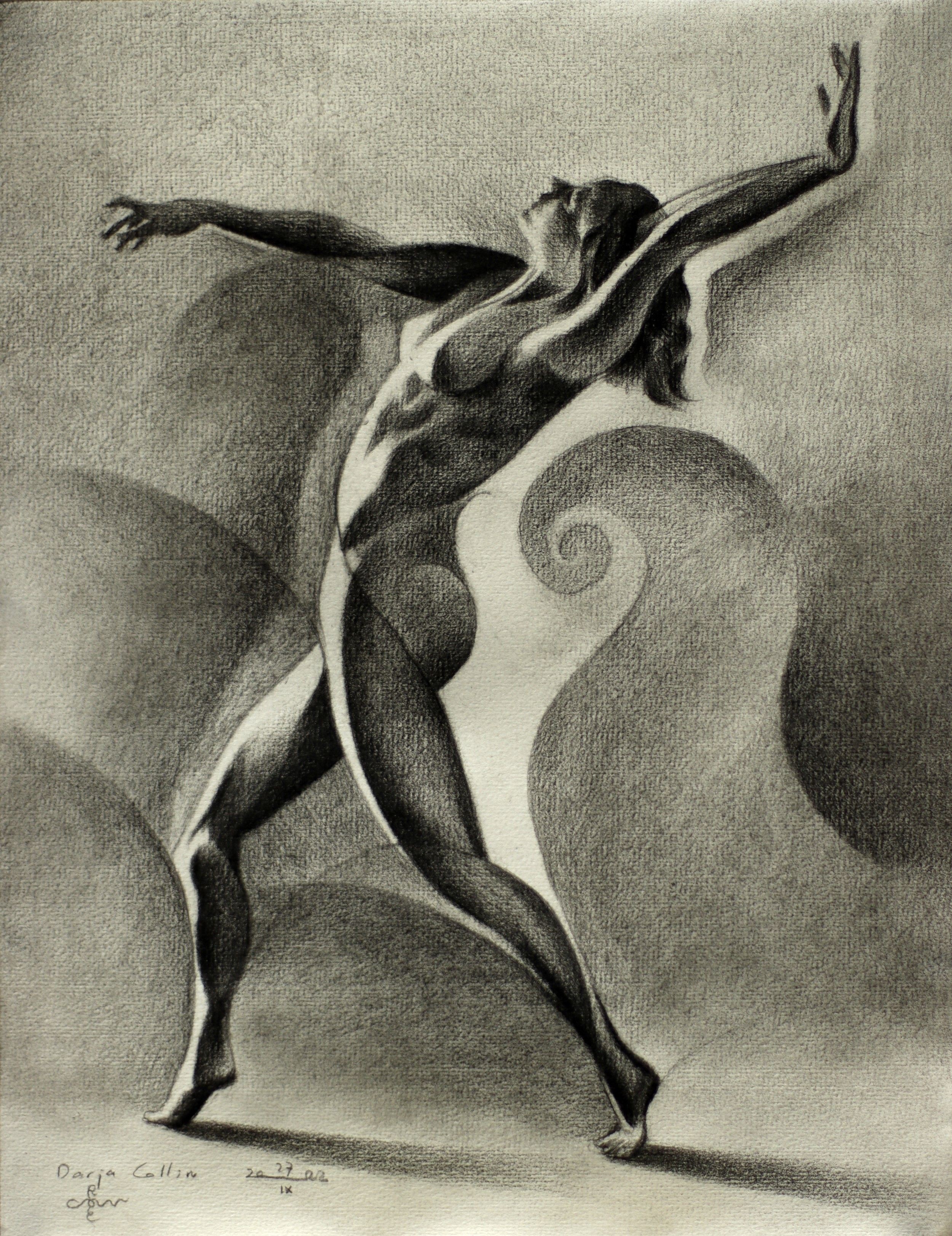 Corné Akkers, Darja Collin 27-09-22, Drawing, Pencil/Colored Pencil on Paper Corné Akkers, Darja Collin 27-09-22, Drawing, Pencil/Colored Pencil on Paper