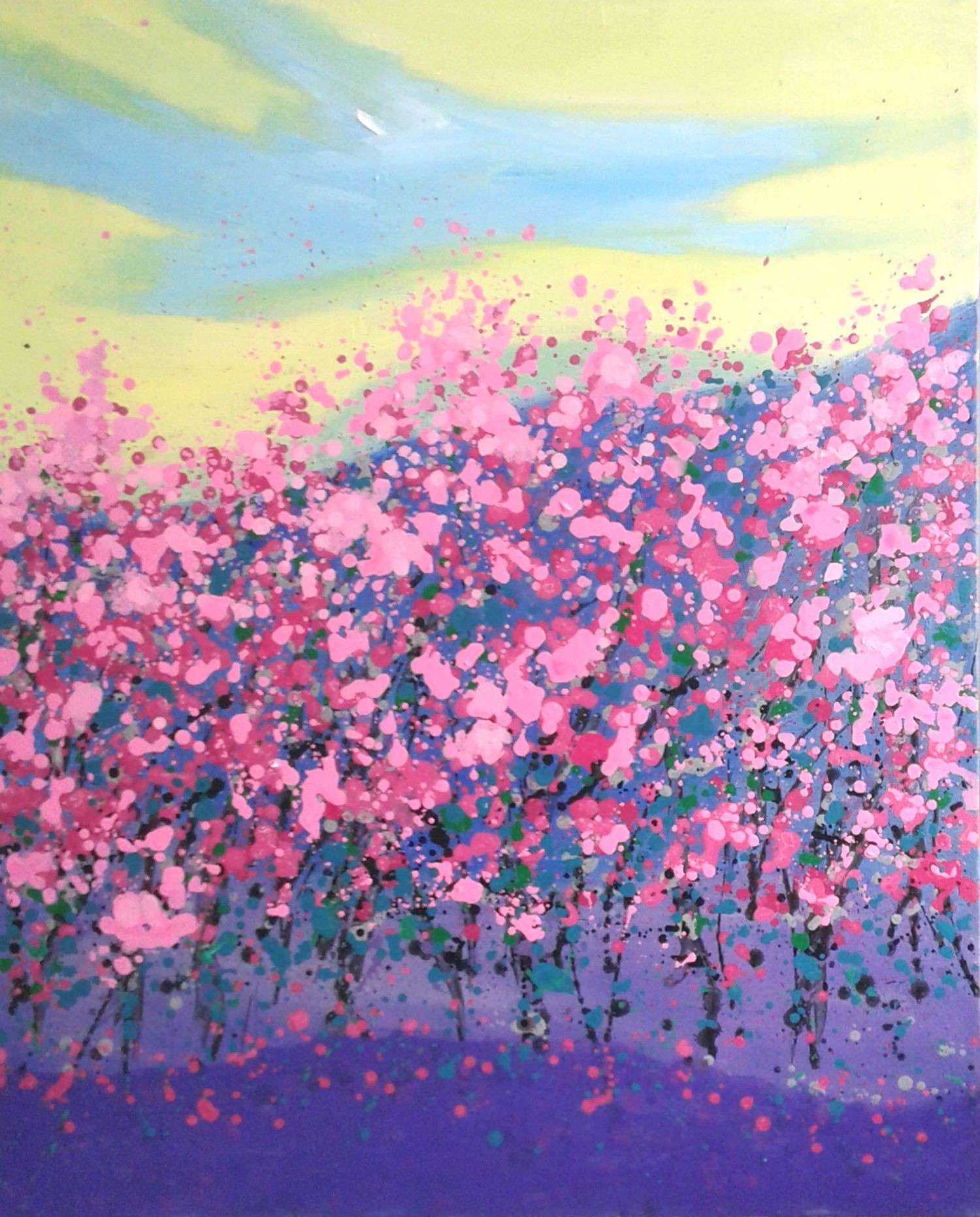Hoang Phuong, Spring in the in the mountainous Hoang Phuong, Spring in the in the mountainous