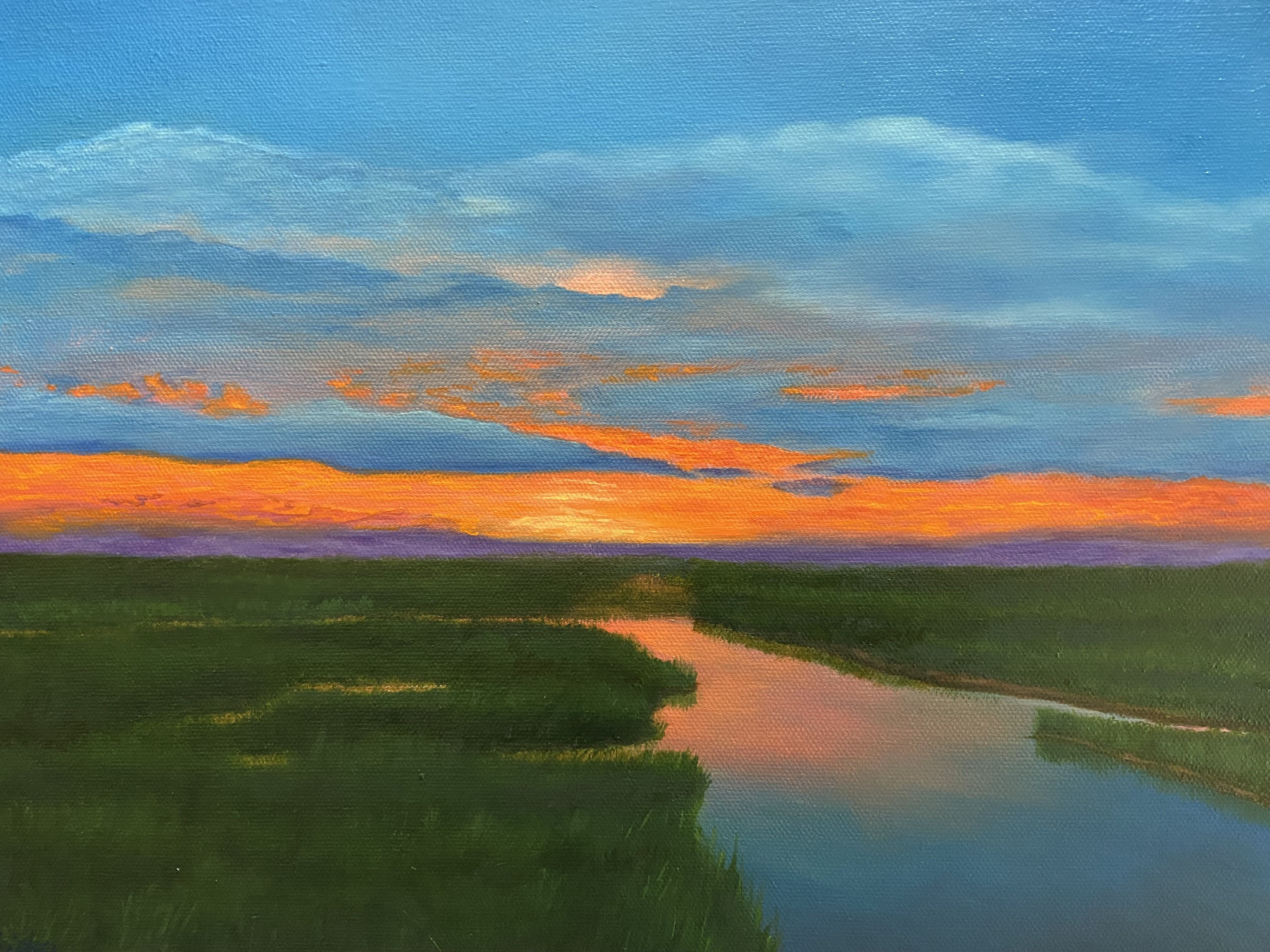 David Sipko, Sunset at the Marsh David Sipko, Sunset at the Marsh
