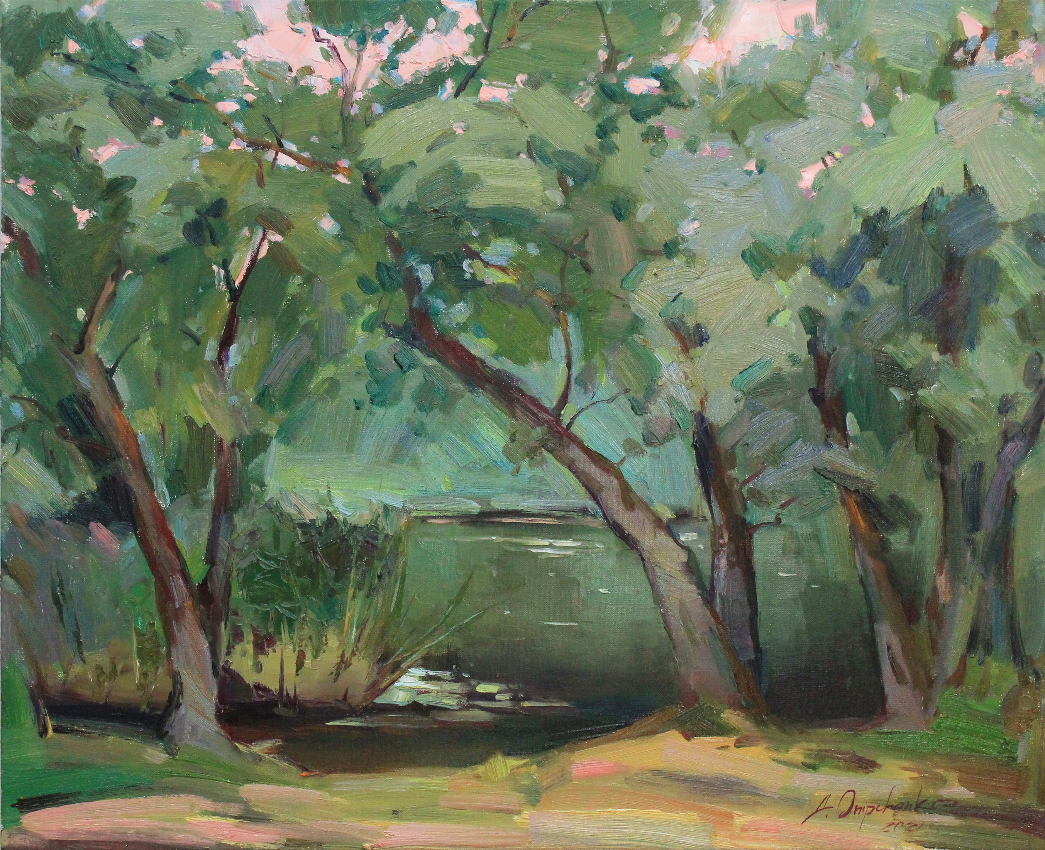 Alisa Onipchenko-Cherniakovska, At the river Alisa Onipchenko-Cherniakovska, At the river
