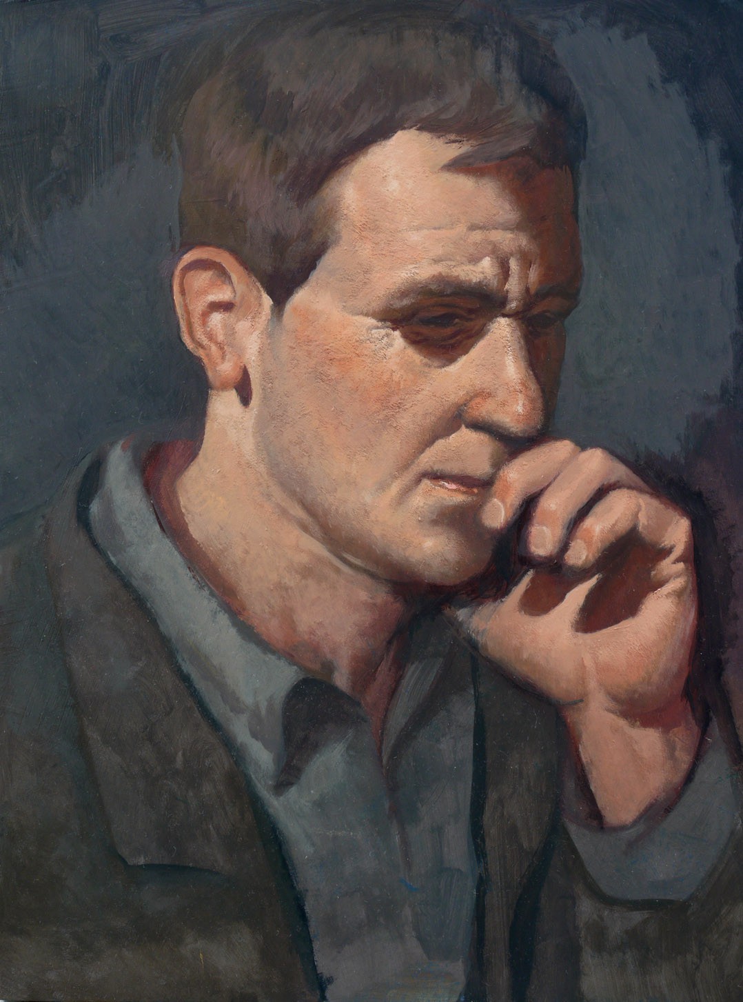 Pierre Sojo, Portrait songeur Pierre Sojo, Portrait songeur