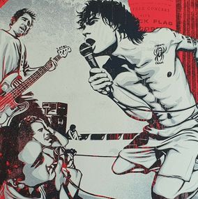 Shepard Fairey (Obey), Your Rules My War - Red Shepard Fairey (Obey), Your Rules My War - Red