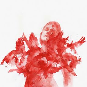 Peinture, Distorted sense of violence, Agnes Cecile