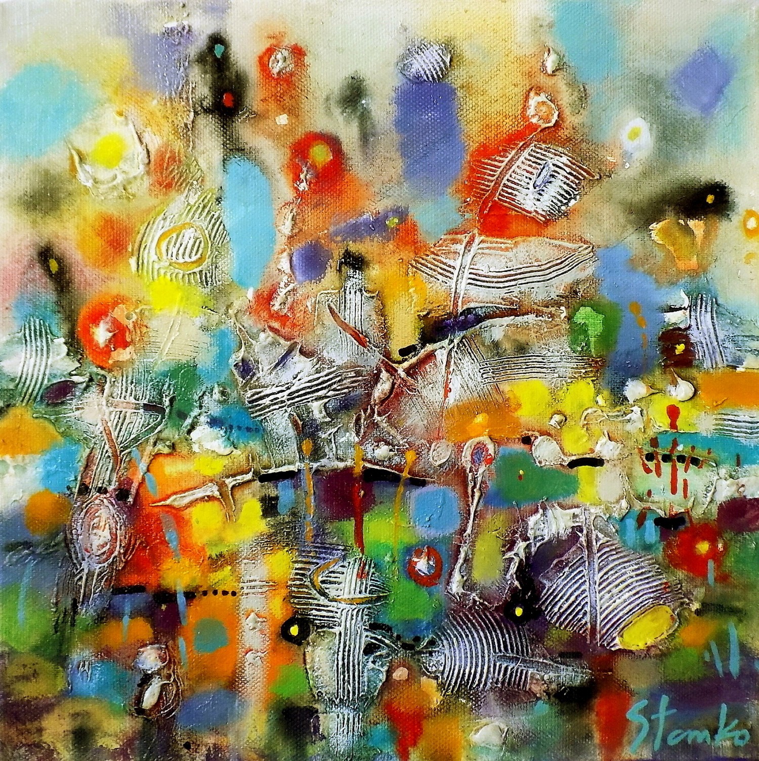 Stanislav Bojankov, Abstract landscape-XVIII Stanislav Bojankov, Abstract landscape-XVIII