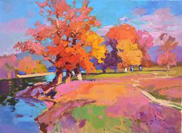Painting, Autumn palette, Alexander Shandor