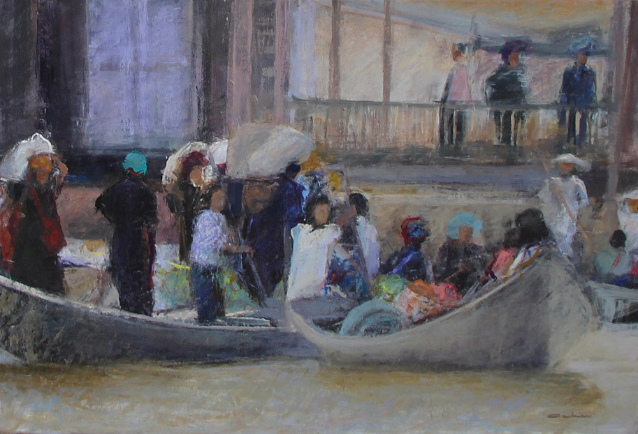 Dominique Andrier, Marché sur l'eau Dominique Andrier, Marché sur l'eau
