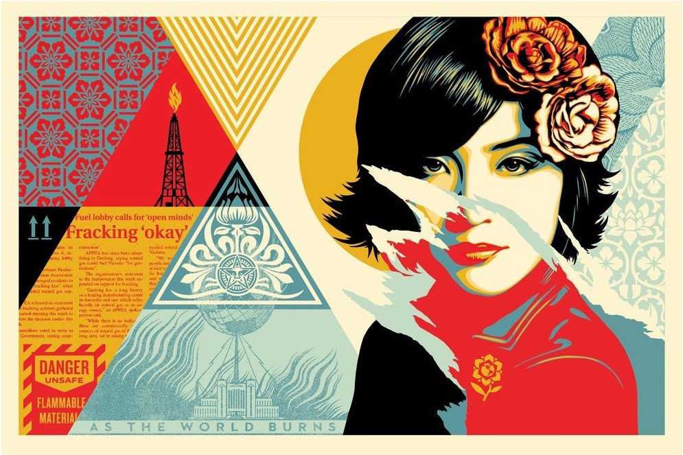 Shepard Fairey (Obey), Open minds Shepard Fairey (Obey), Open minds