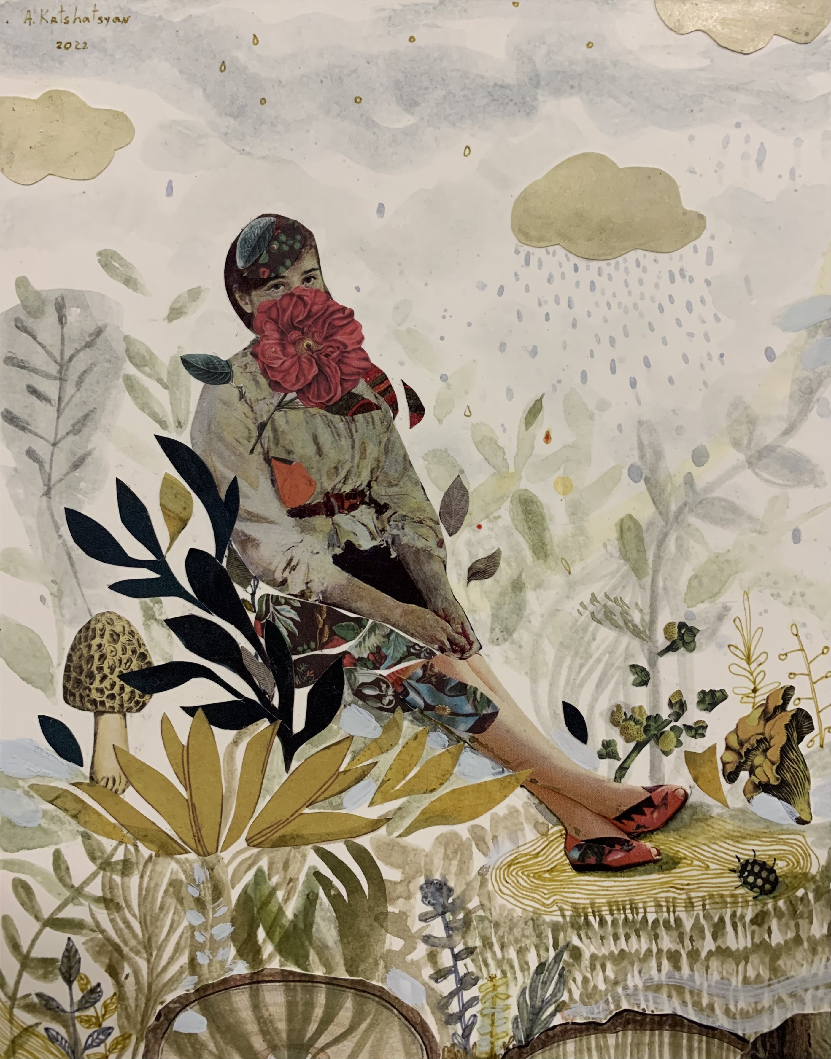 Anna Krtshatsyan, Resting Anna Krtshatsyan, Resting