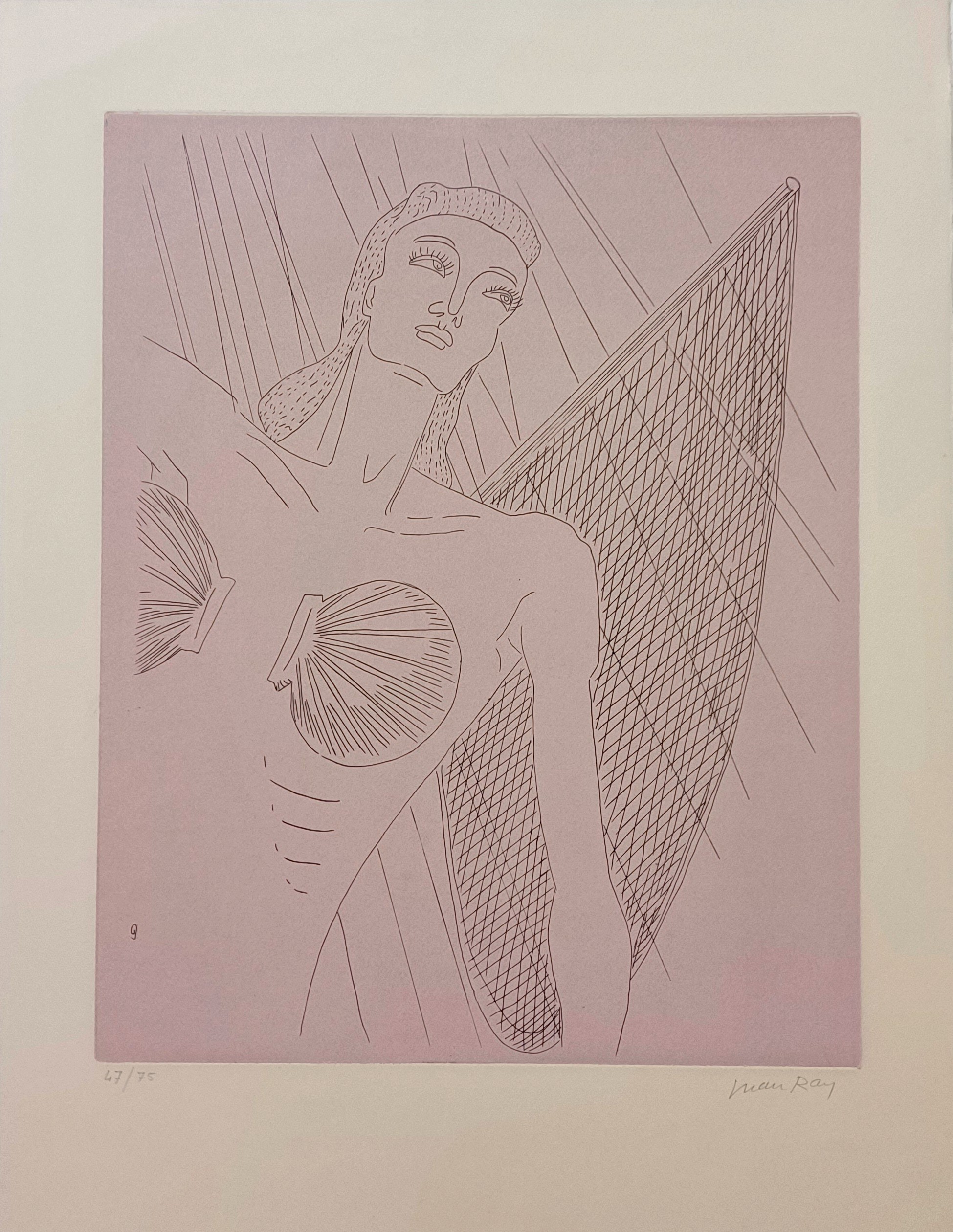 Man Ray, La Ballade des dames hors du temps, Natasha (1971) Man Ray, La Ballade des dames hors du temps, Natasha (1971)
