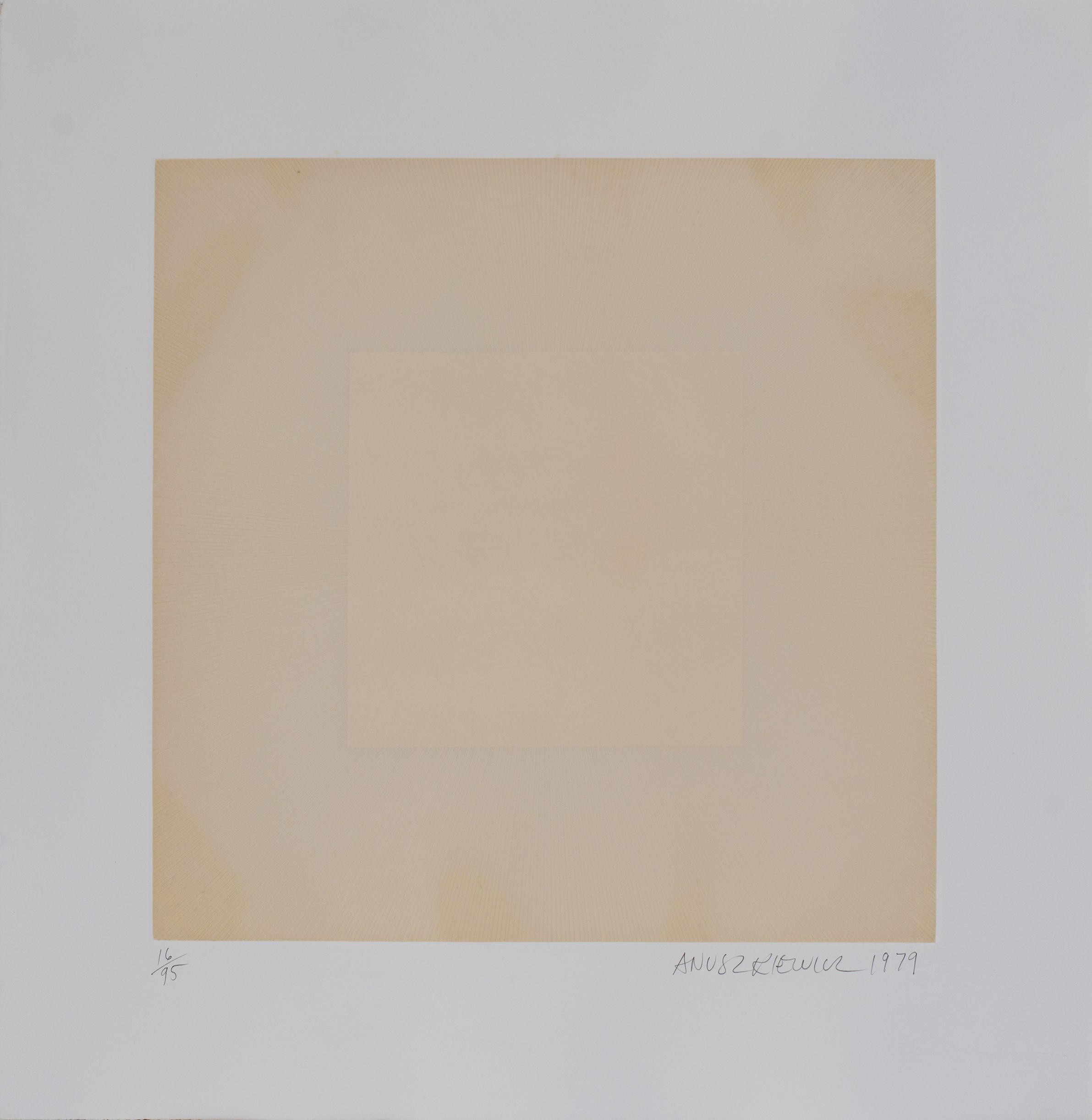 Richard Anuszkiewicz, Spring Suite (Peach on Peach) Richard Anuszkiewicz, Spring Suite (Peach on Peach)