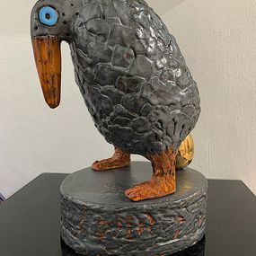 Black Bird with Golden Egg
