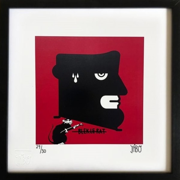 Iabo World, Street war (Banksy vs. Blek Le Rat) Iabo World, Street war (Banksy vs. Blek Le Rat)