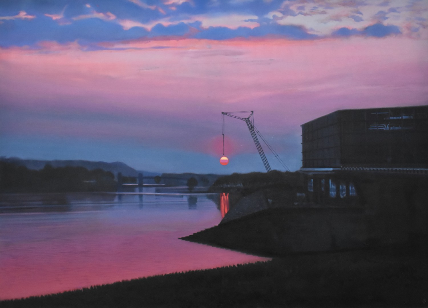 Pranas Griusys, A terribly beautiful sunset Pranas Griusys, A terribly beautiful sunset